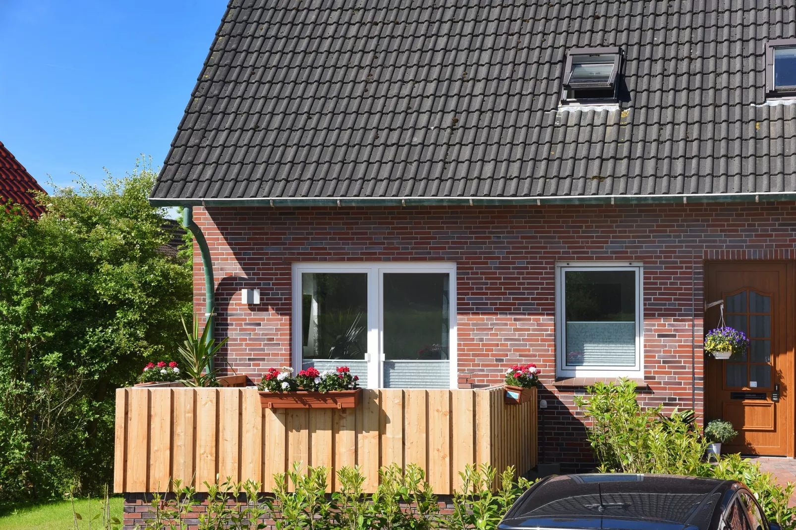 Haus zur Möwe 3 - Buitenkant zomer