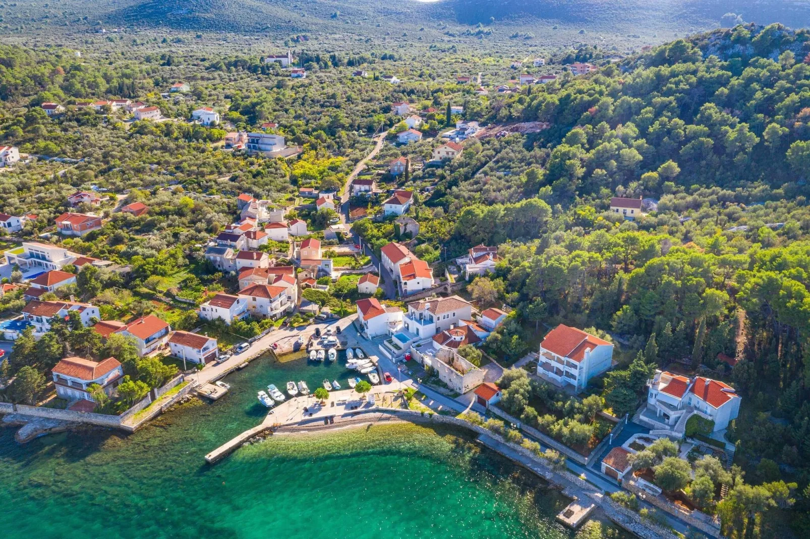 Sea view Villa Nana-Gebieden zomer 1km