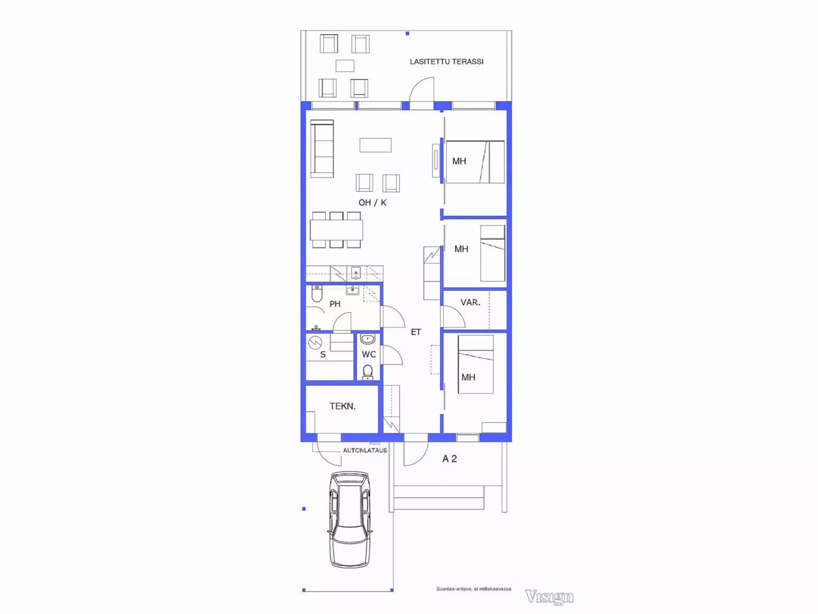 Vuokatin loiste 9 a 2-Binnen