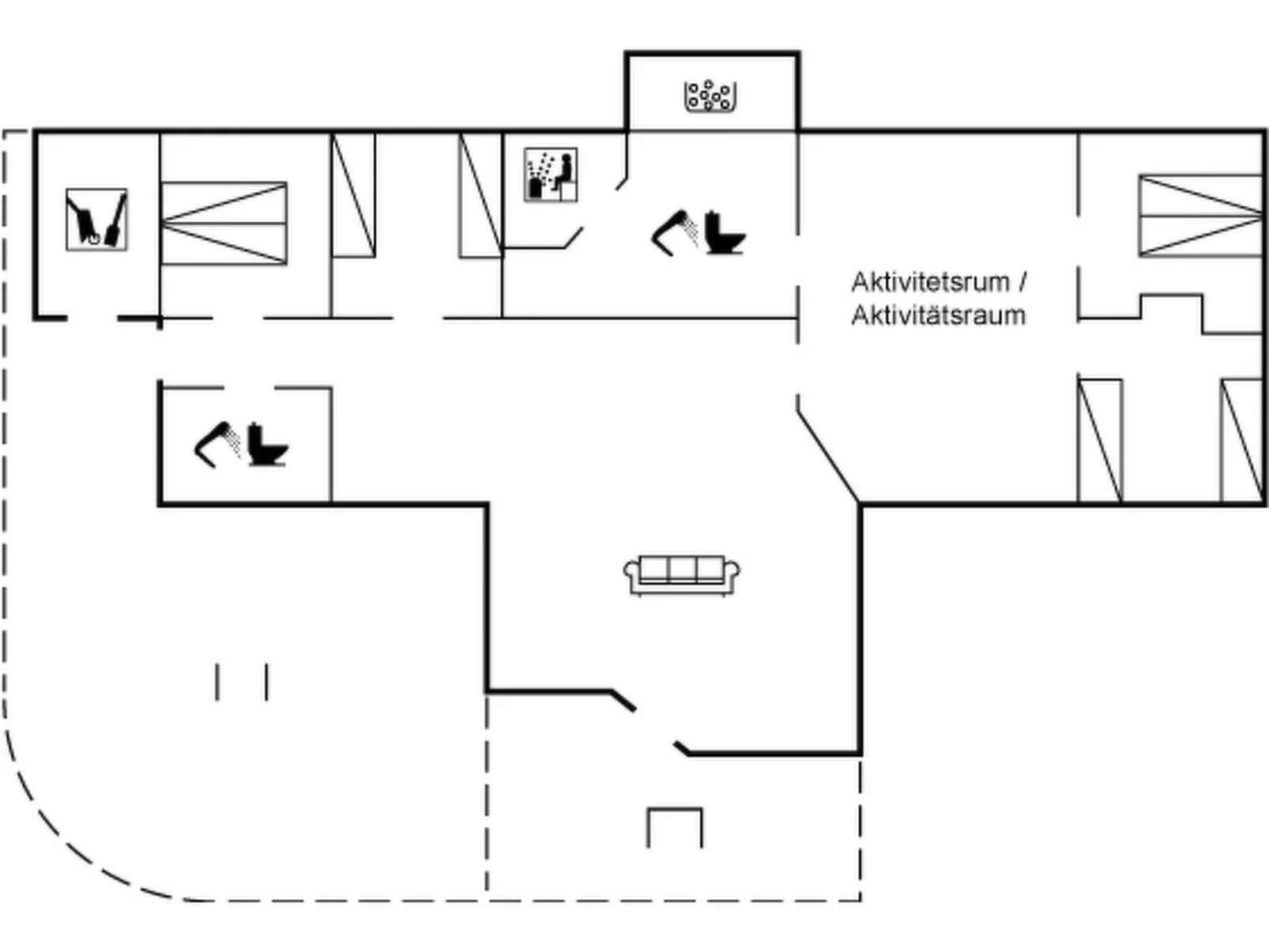 "Dorde" - 600m from the sea-Binnen