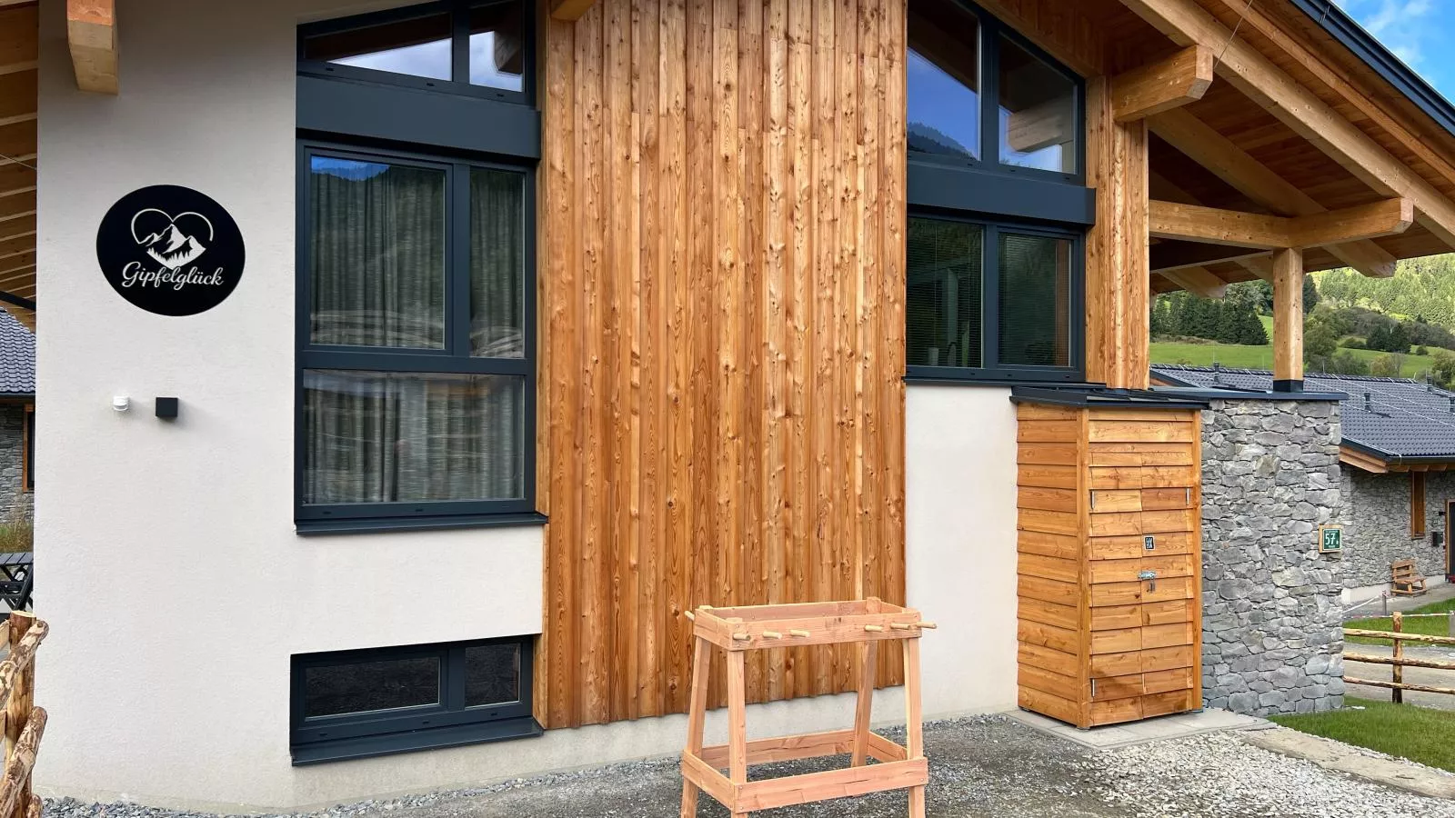 Gipfelglück-Buitenkant zomer