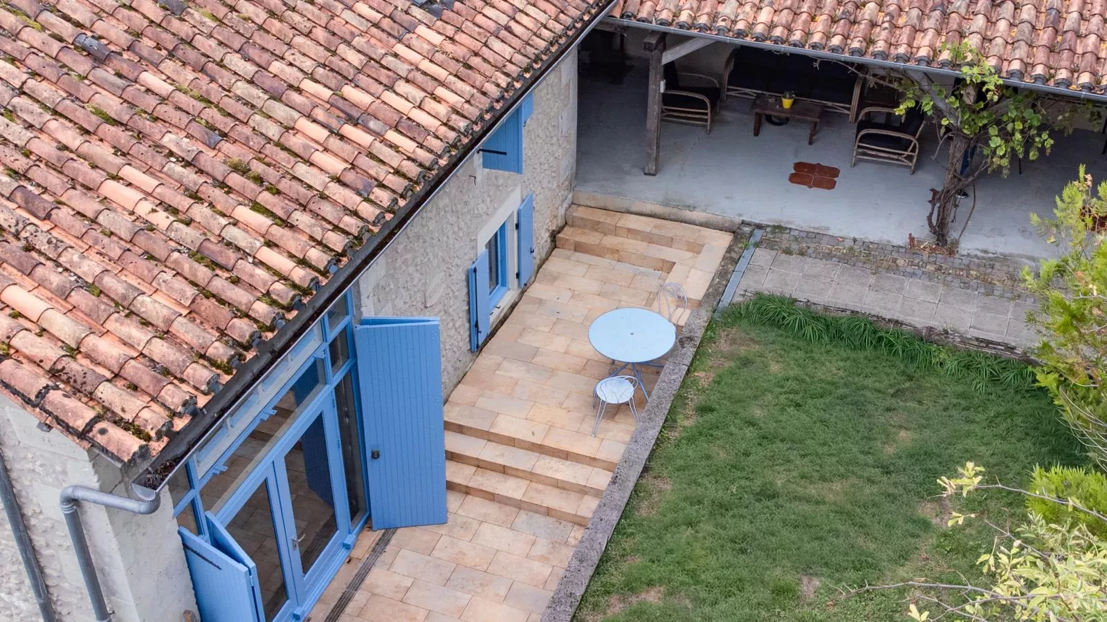 Maswari en Drapeau-Terrasbalkon