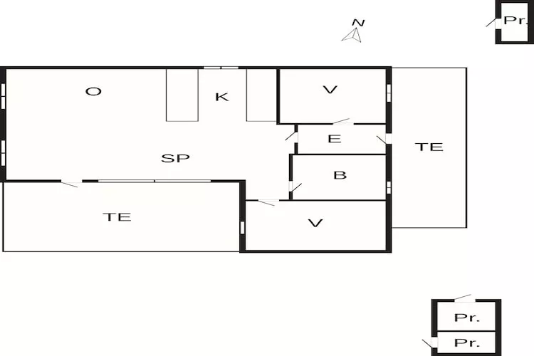 4 sterren vakantie huis in Løgstør-Plattegrond