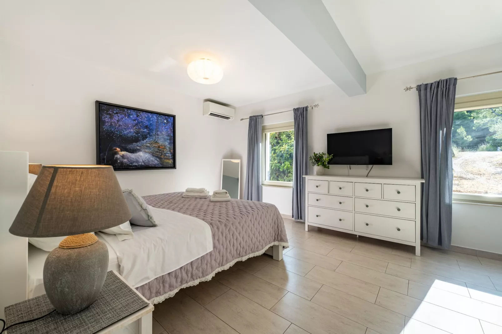 Sea view Villa Amaria-Slaapkamer