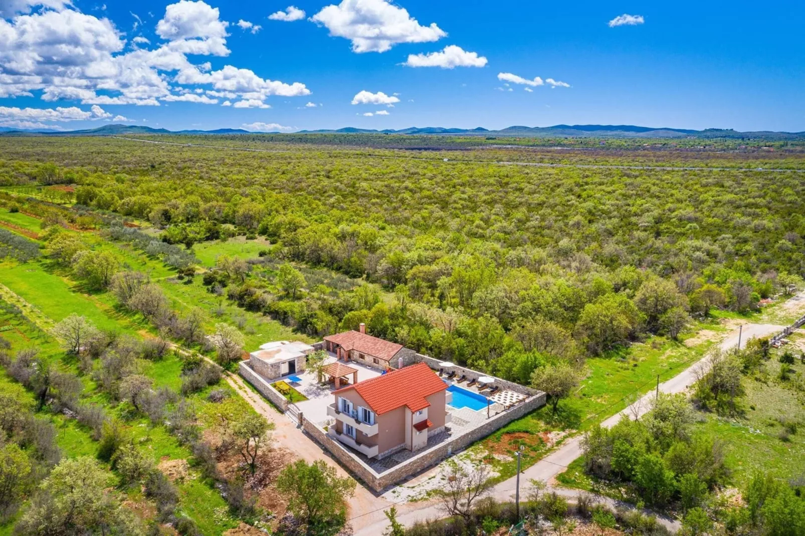 Luxury Villa Escape-Gebieden zomer 1km