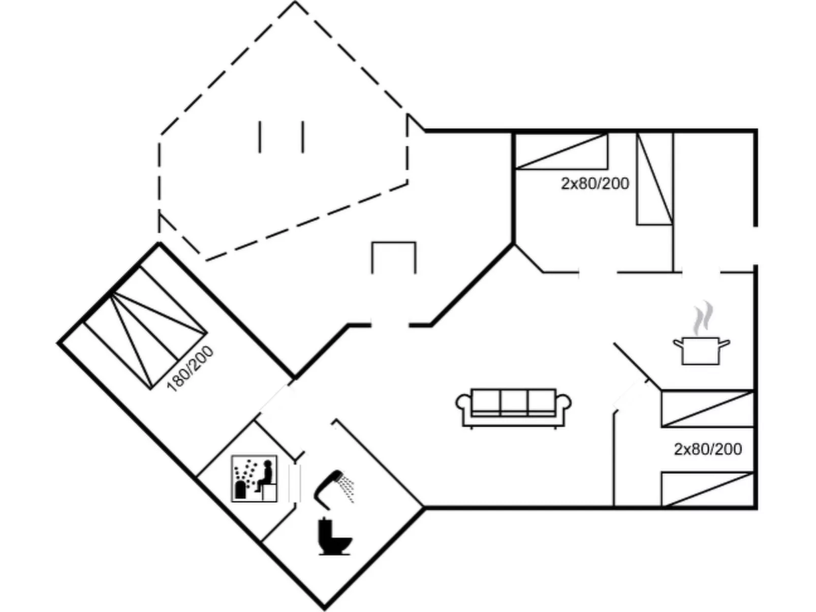 "Agnesa" - 700m from the sea-Binnen