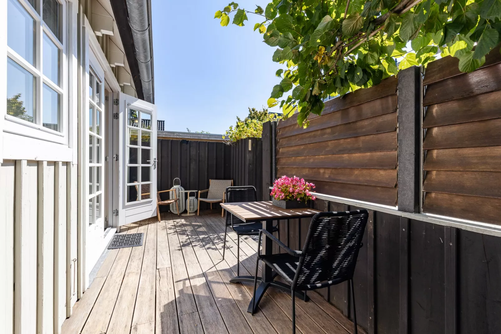 Lijsterhofstraat 13 - Knusse vakantiewoning nabij strand en centrum-Terrasbalkon