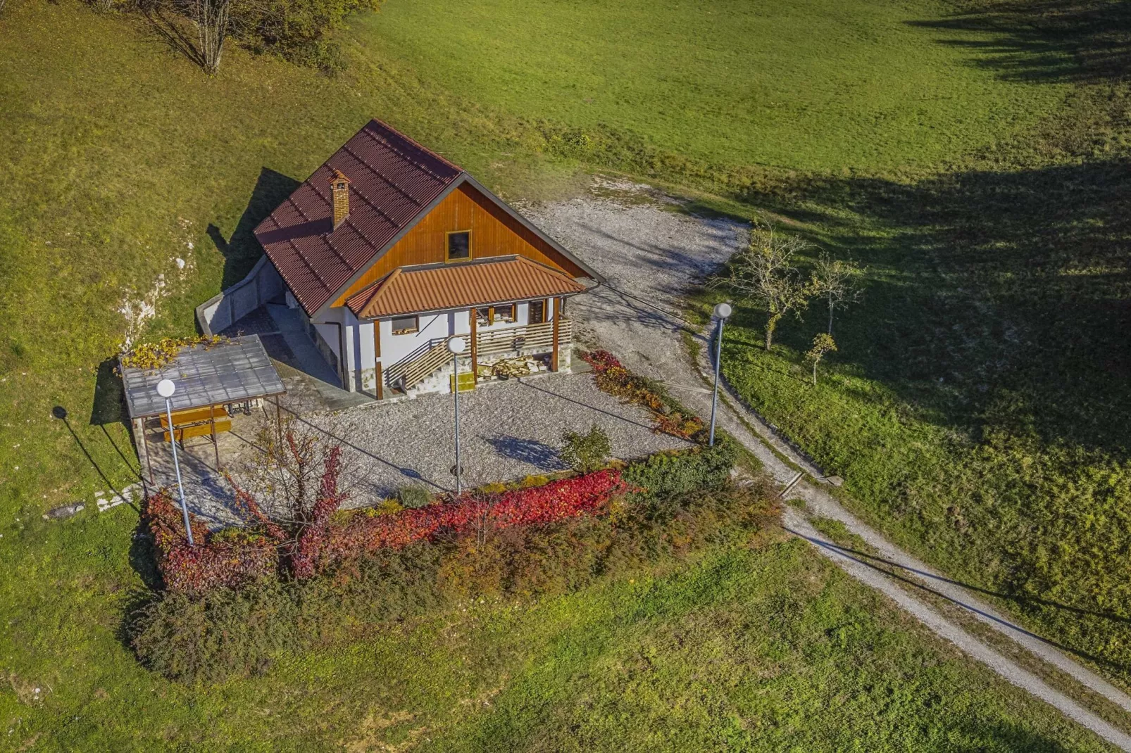 Holiday Home Slap with Sauna and BBQ - Two Bedroom Holiday Home-Uitzicht