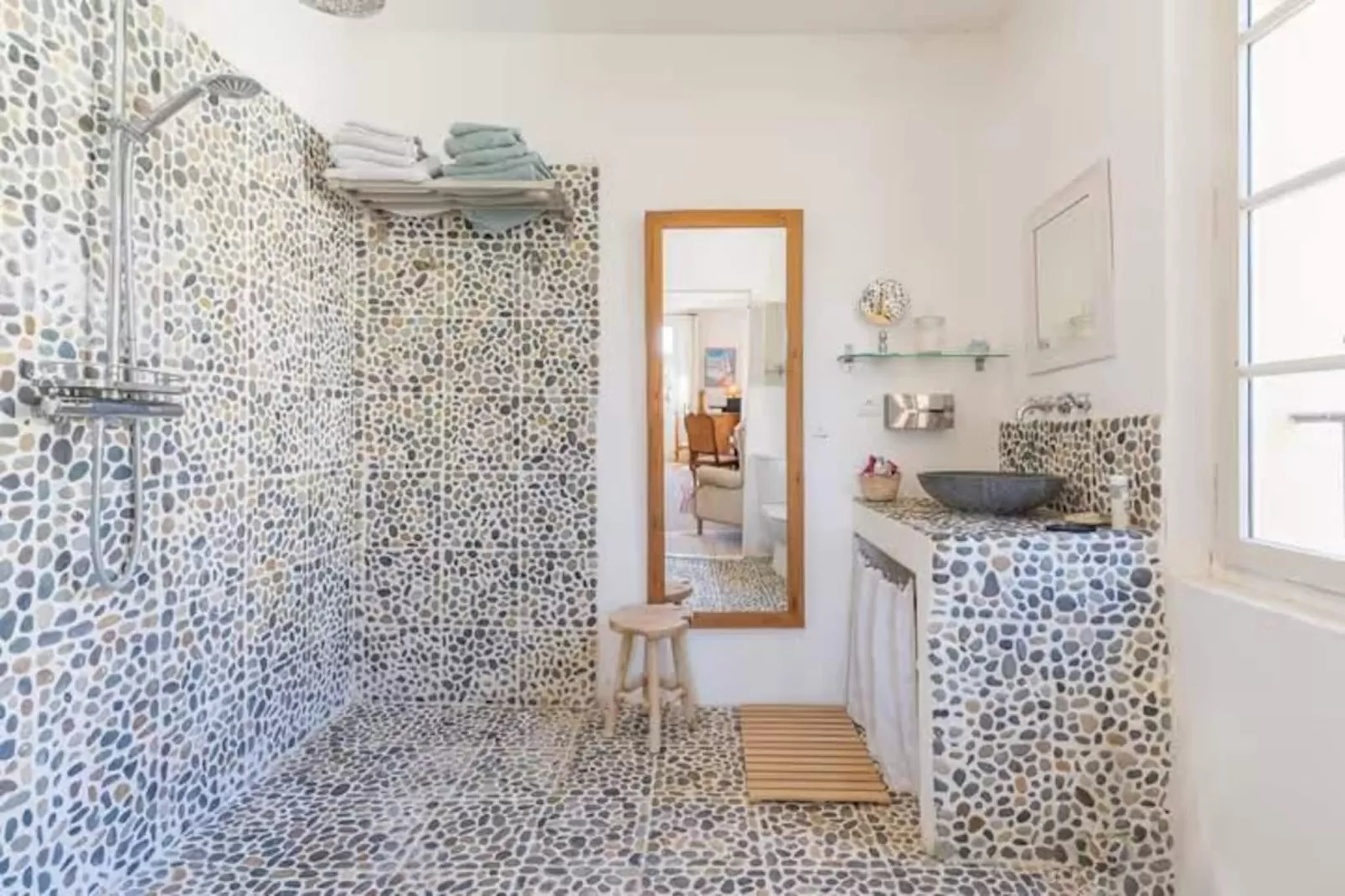 Mas de Corinne-Badkamer