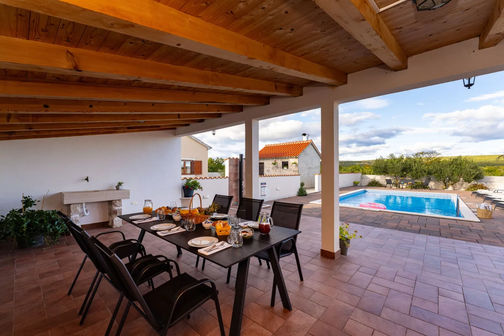 Villa Marijana-Terrasbalkon