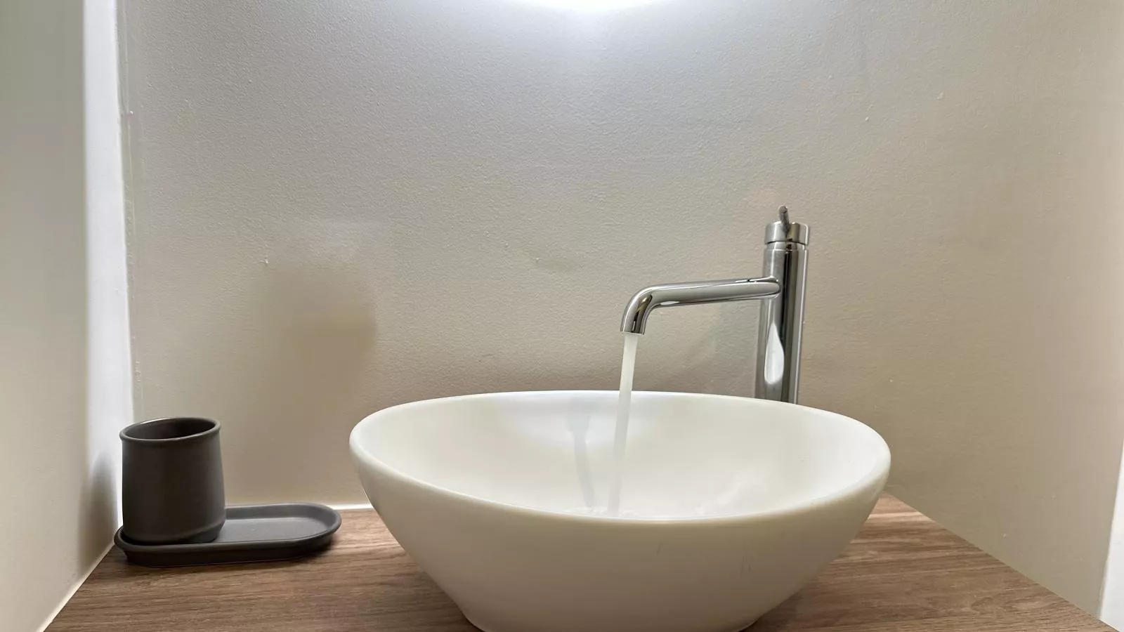 Le Moulin de Lachalade-Badkamer