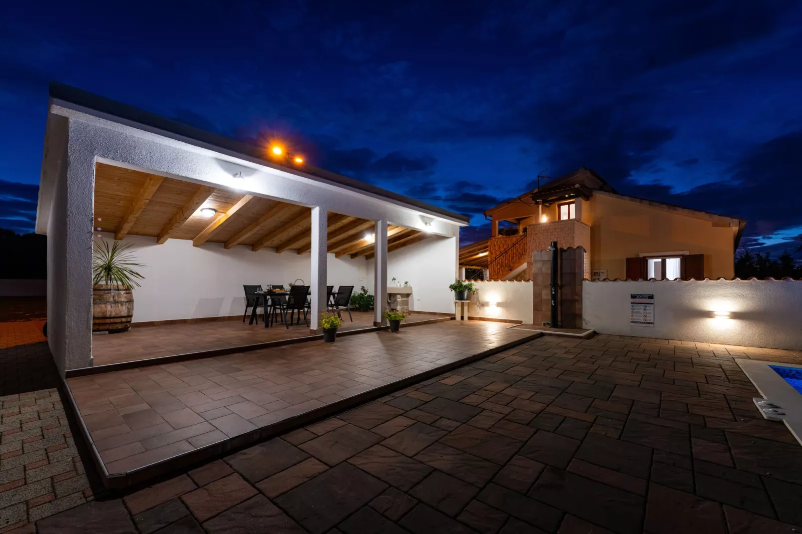 Villa Marijana-Terrasbalkon