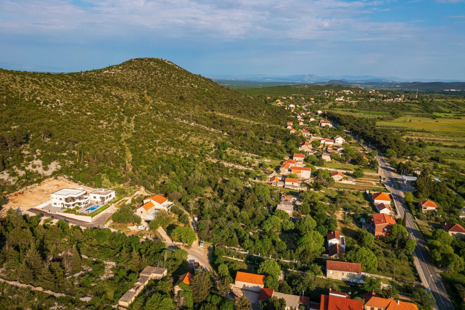 Luxury Villa Burra-Gebieden zomer 1km