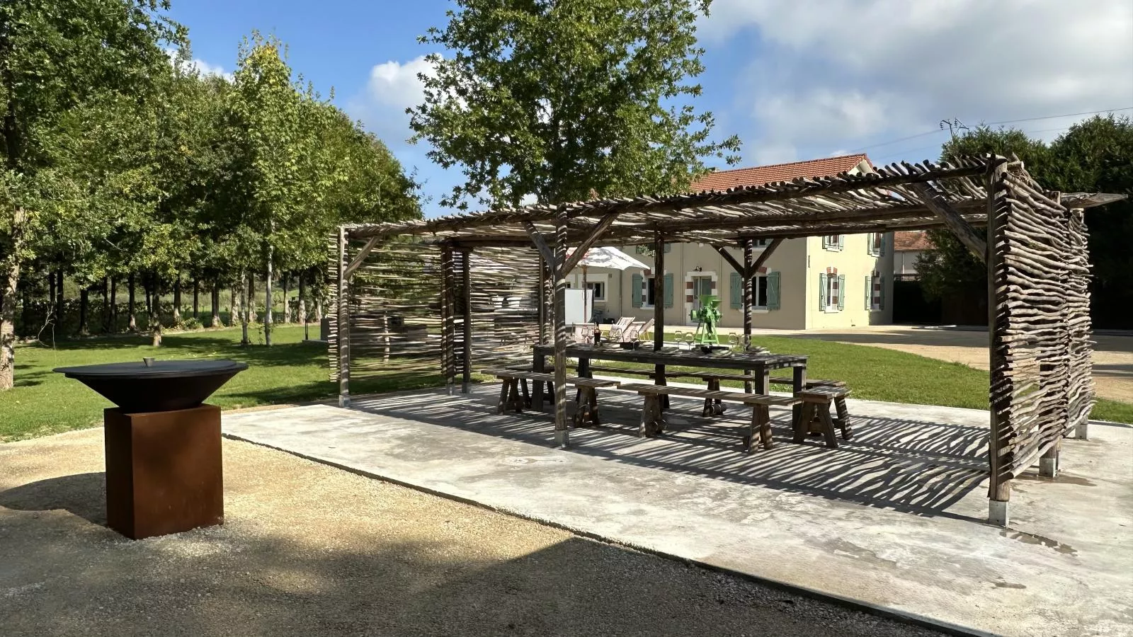 Le Moulin de Lachalade-Terrasbalkon