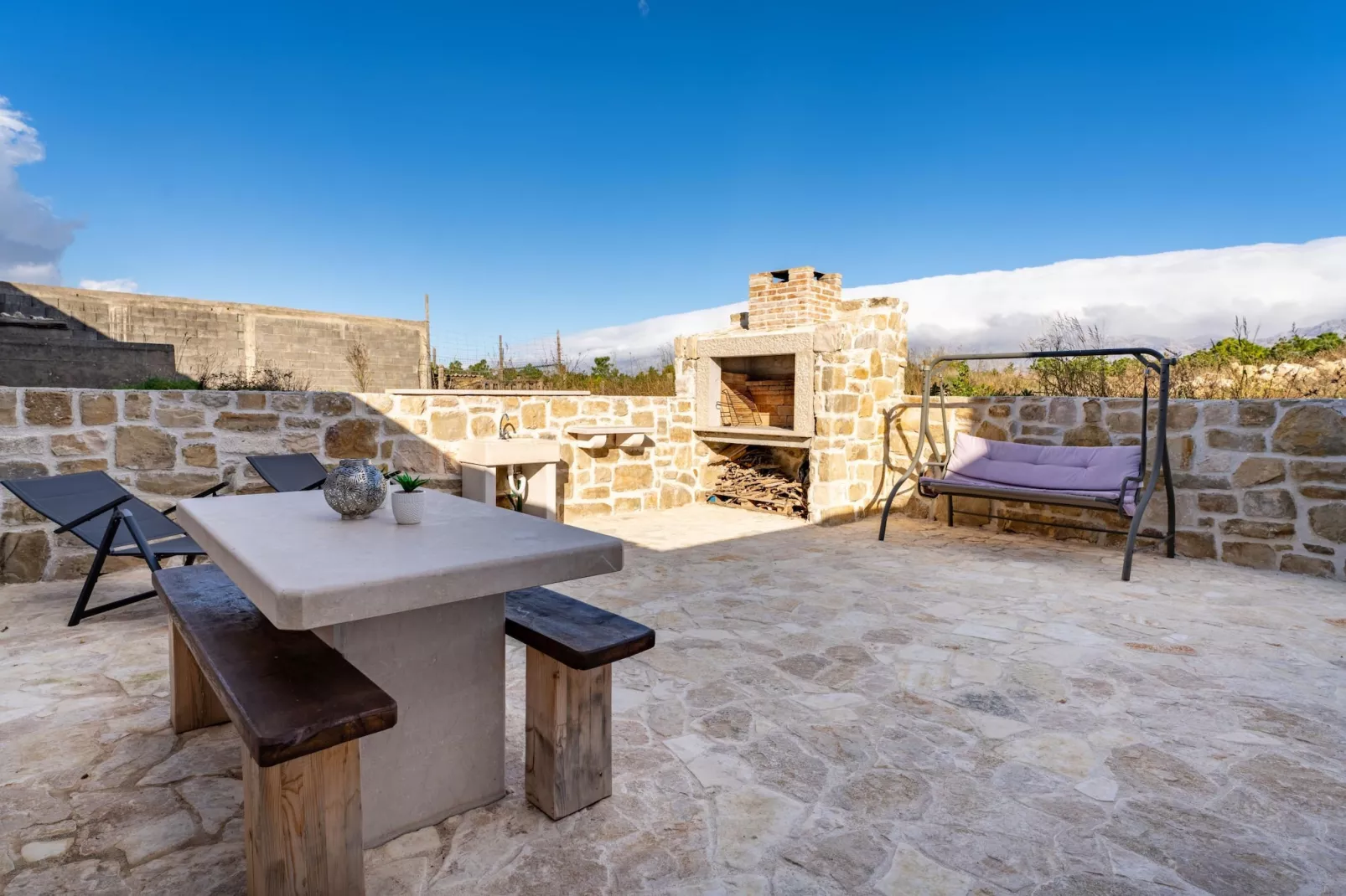 Holiday home Fortica-Terrasbalkon