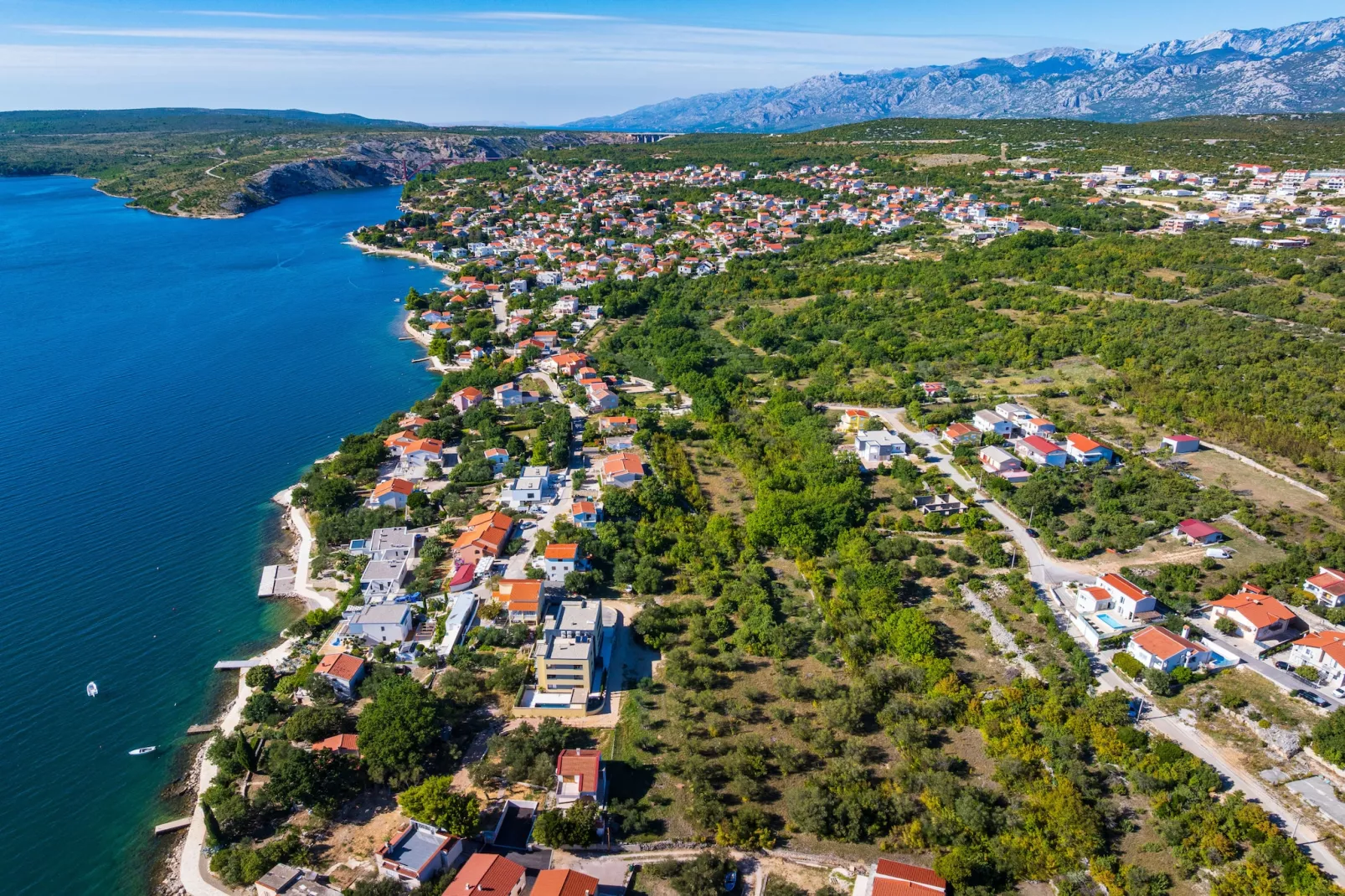 Sea view Villa Anpero-Gebieden zomer 20km
