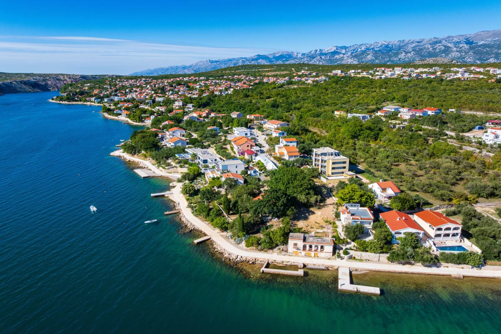 Sea view Villa Anpero-Gebieden zomer 20km