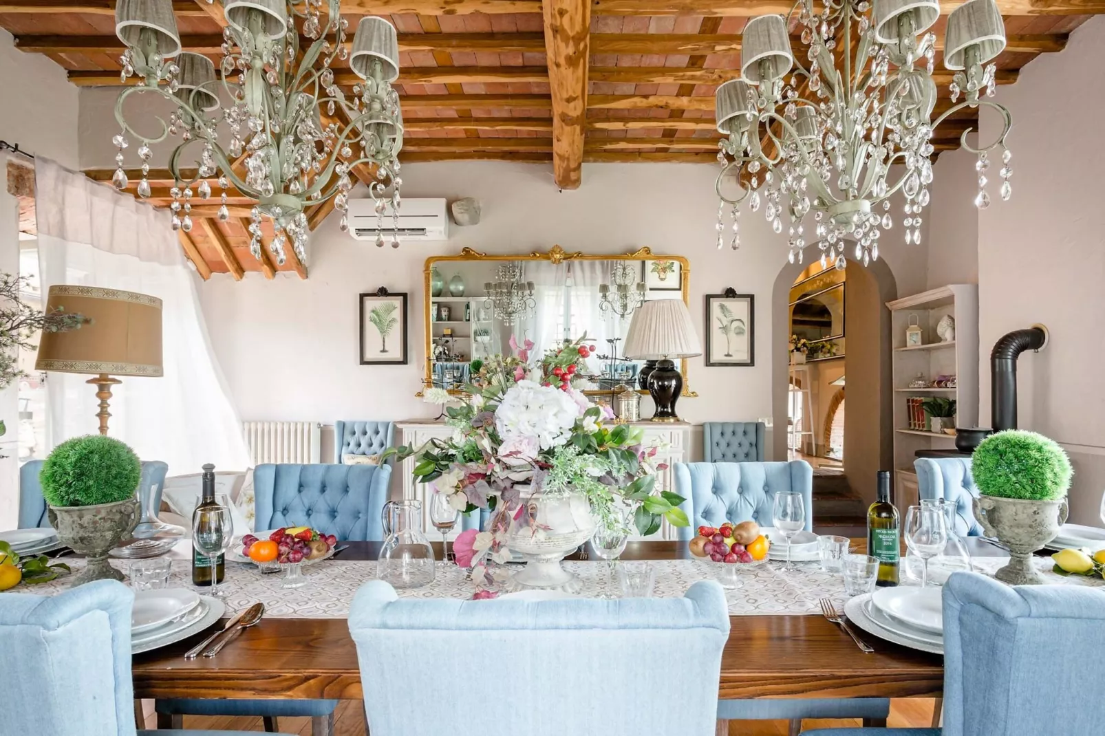 Villa Il Palagio-Terrasbalkon