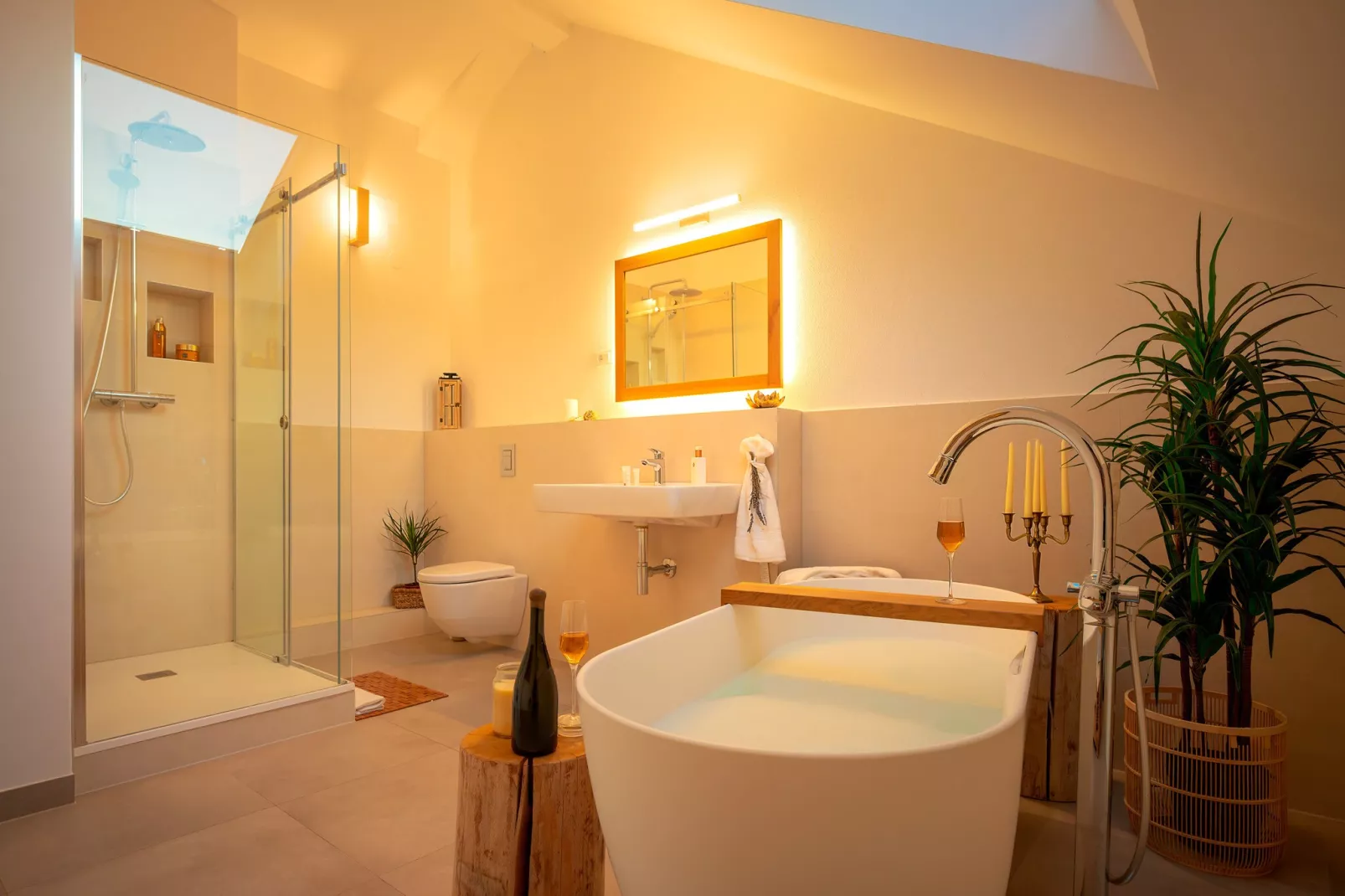 Sea view Villa Amaria-Badkamer