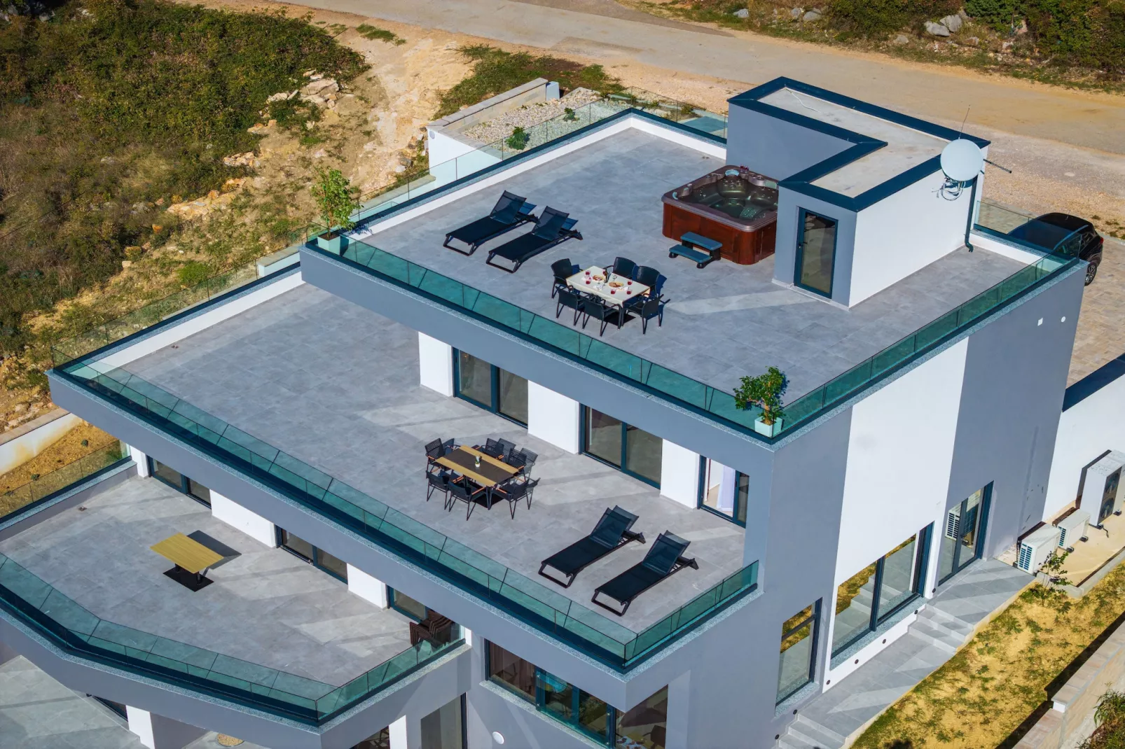 Sea view Villa Senti-Faciliteiten