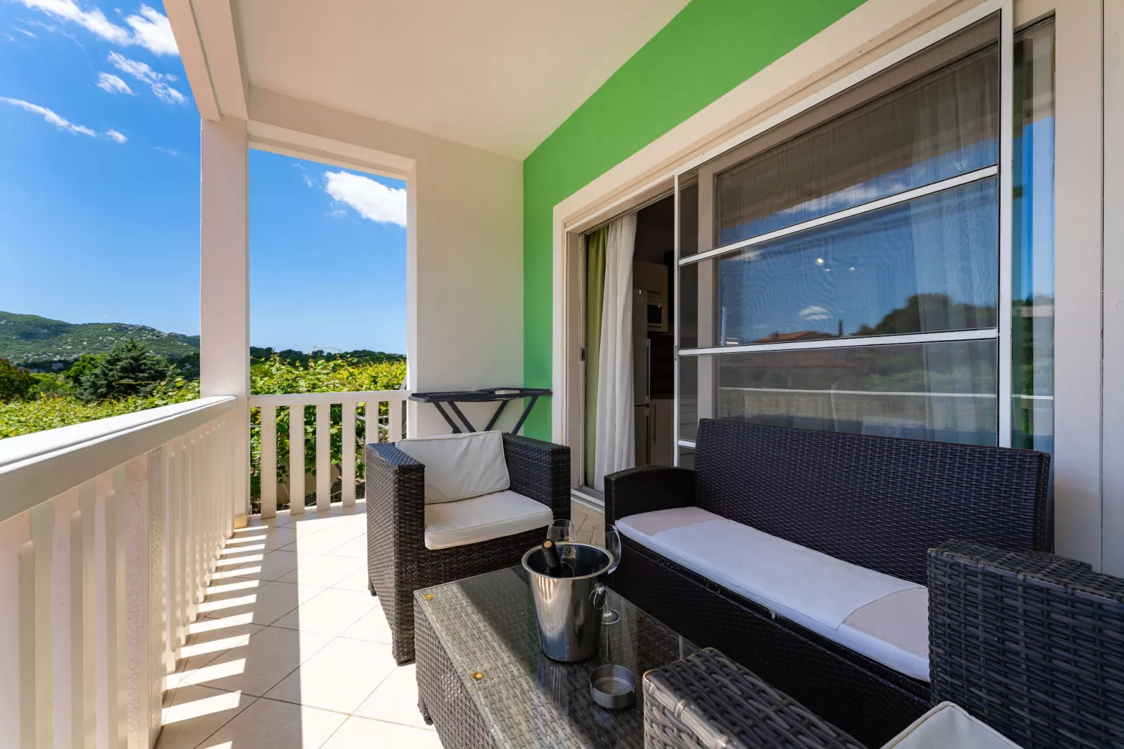 Villa Green Paradise-Terrasbalkon