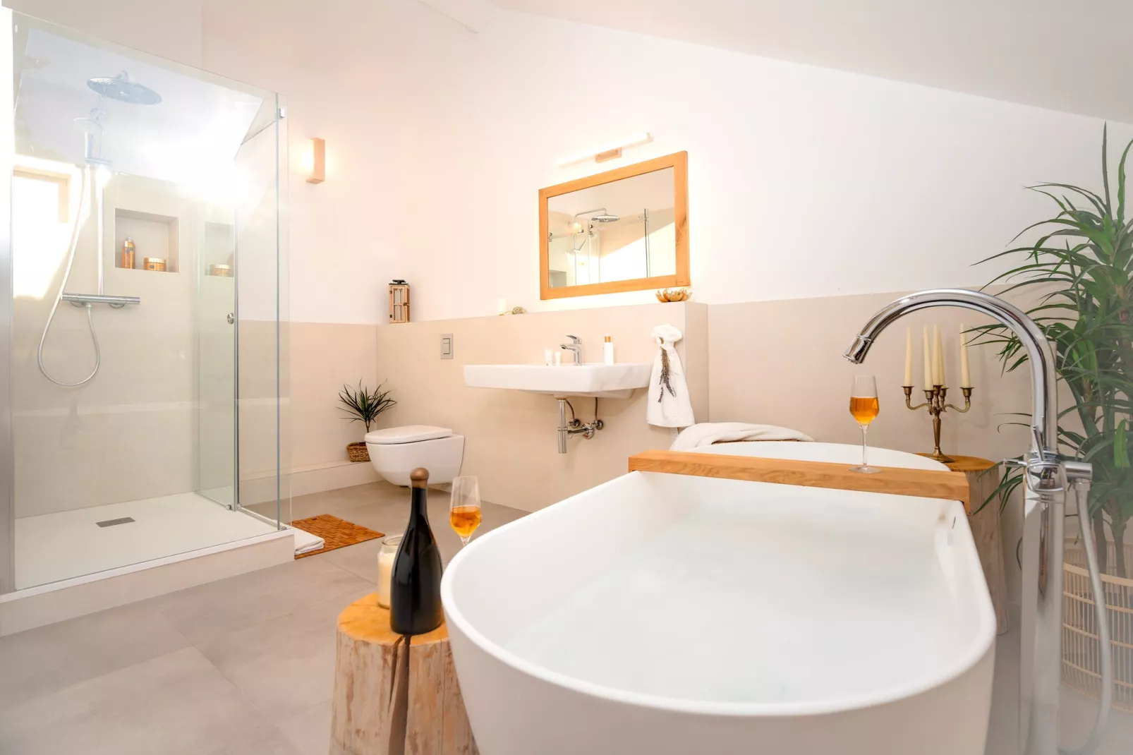 Sea view Villa Amaria-Badkamer