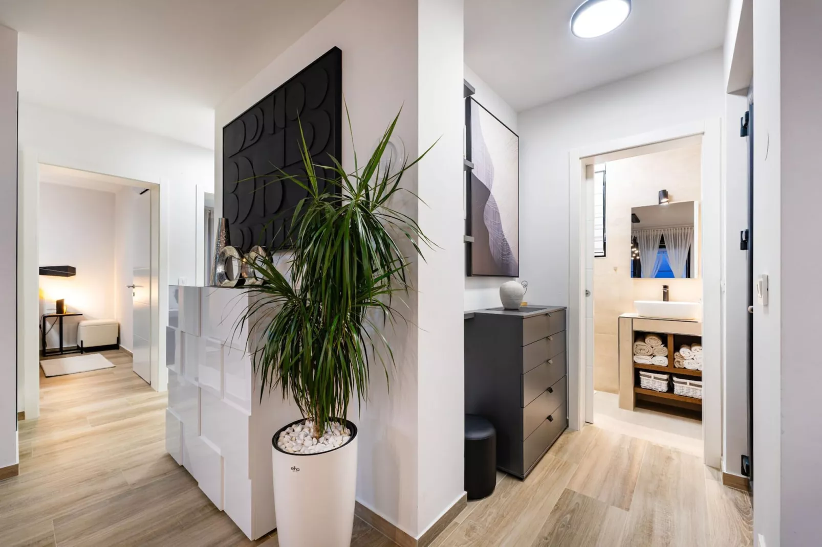 Sea view Villa Rica-Overloop