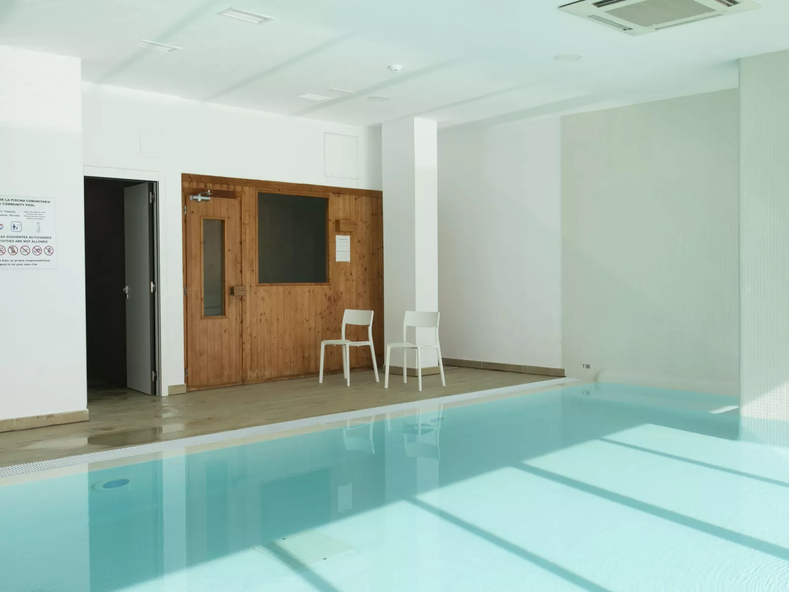 Ocean view sauna & Spa-Binnen