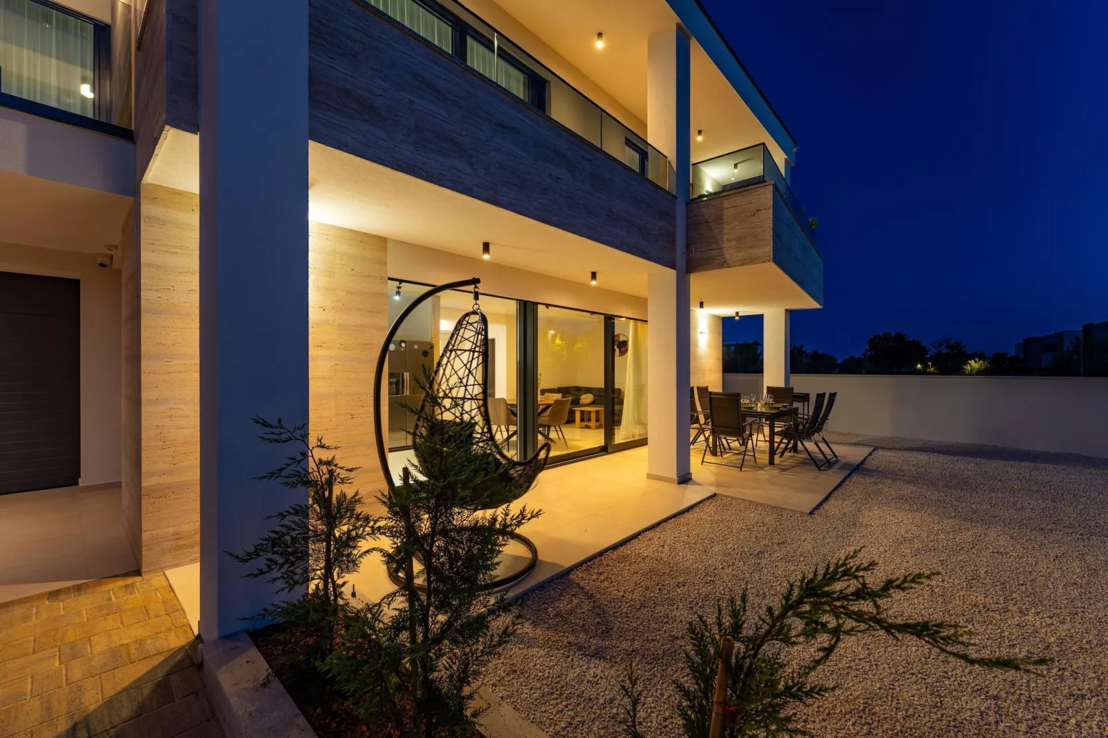 Beach apartment LaMag-Terrasbalkon