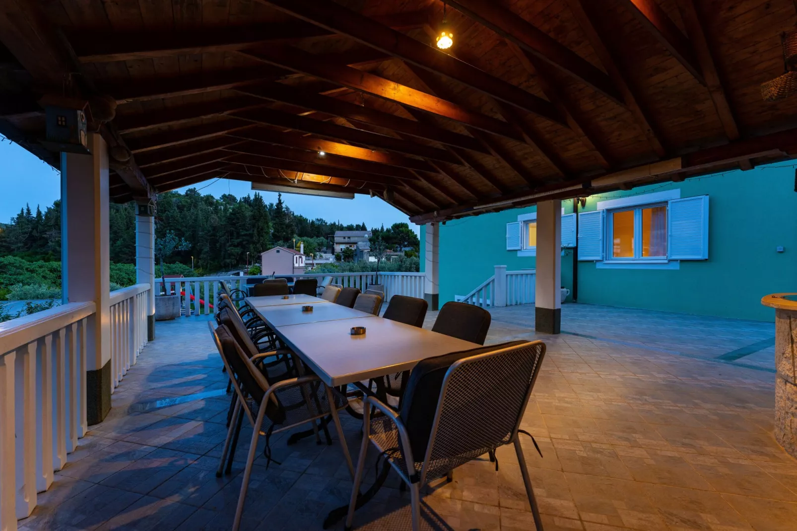 Villa Green Paradise-Terrasbalkon