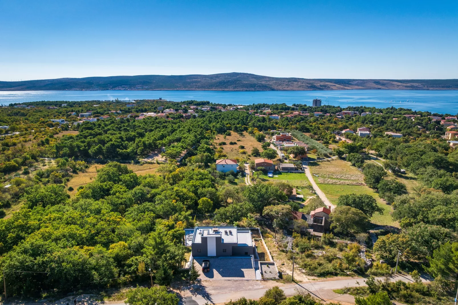 Sea view Villa Senti-Gebieden zomer 1km
