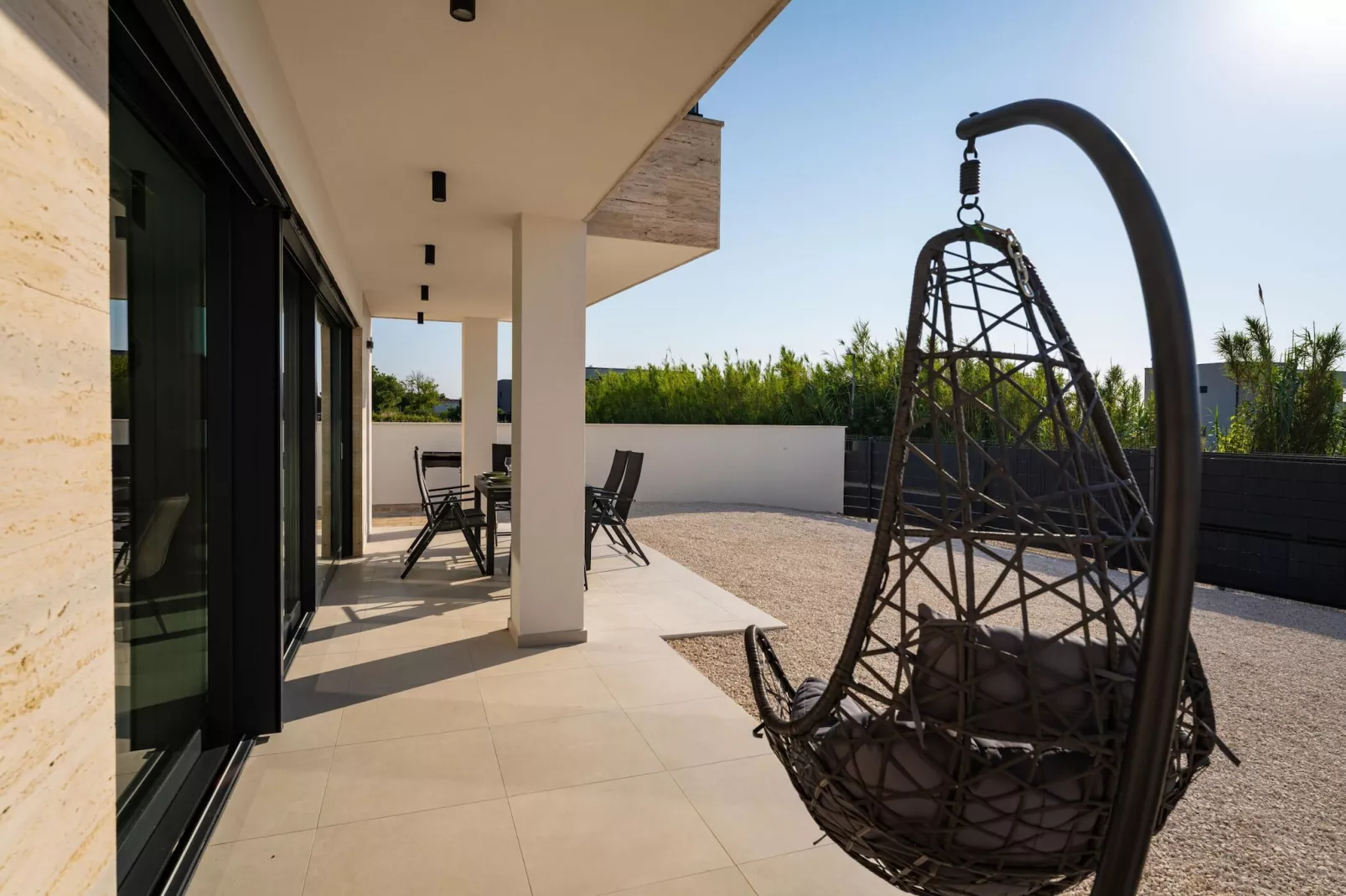 Beach apartment LaMag-Terrasbalkon