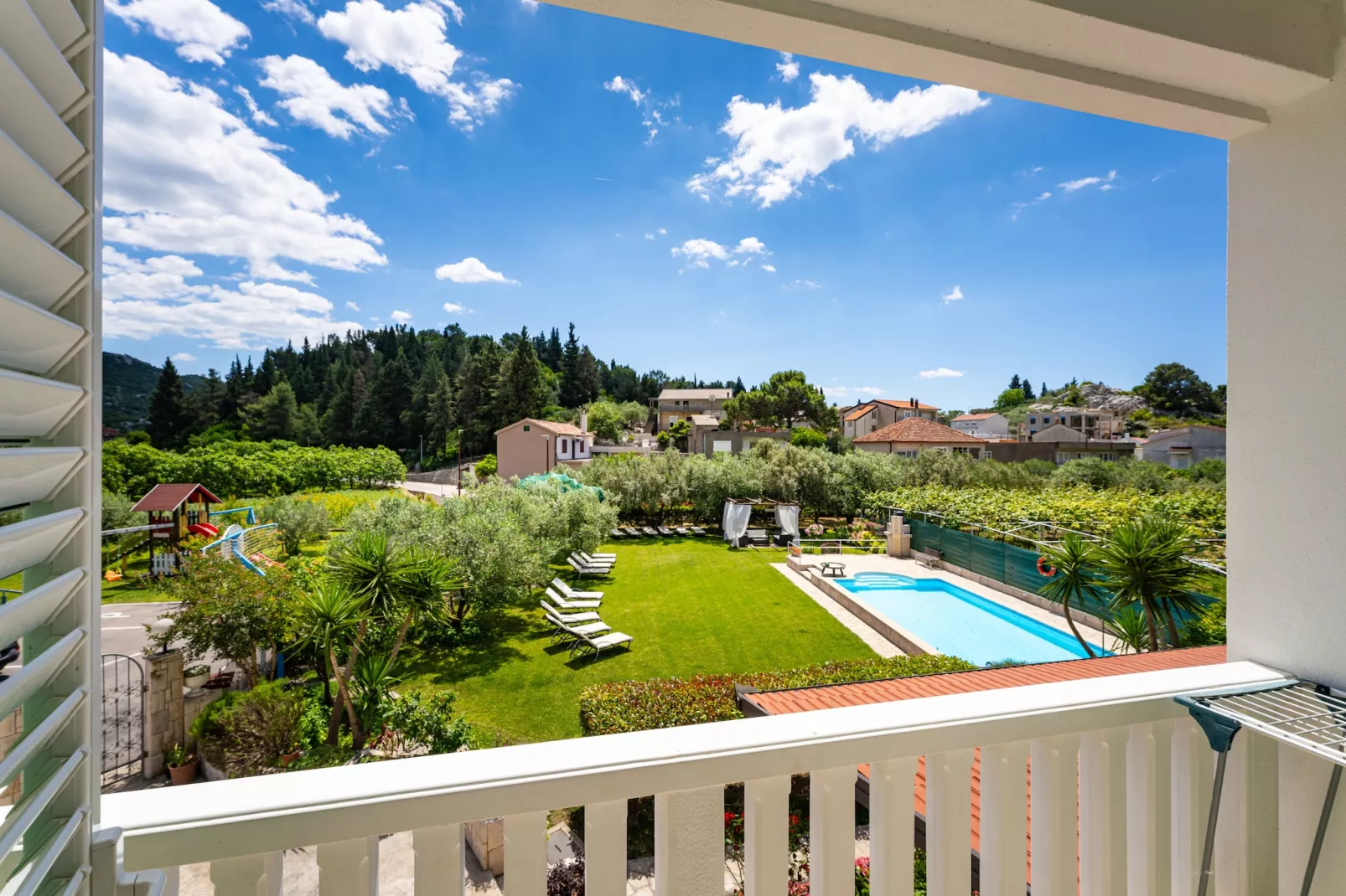 Villa Green Paradise-Uitzicht zomer