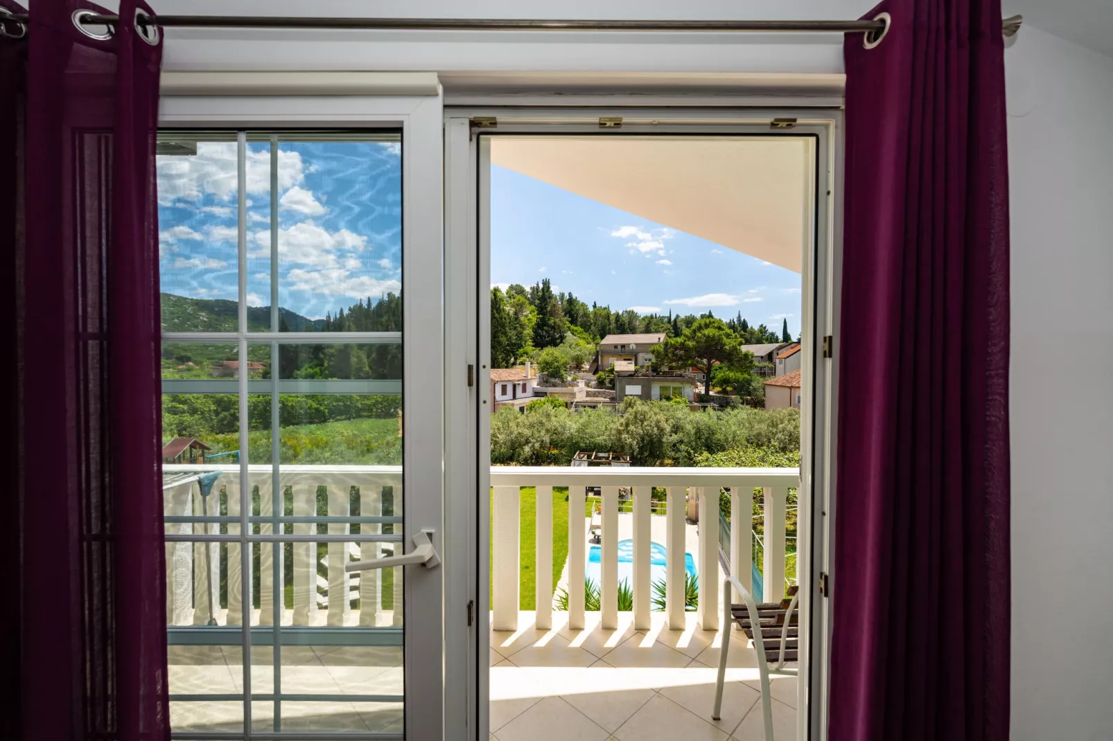 Villa Green Paradise-Uitzicht zomer