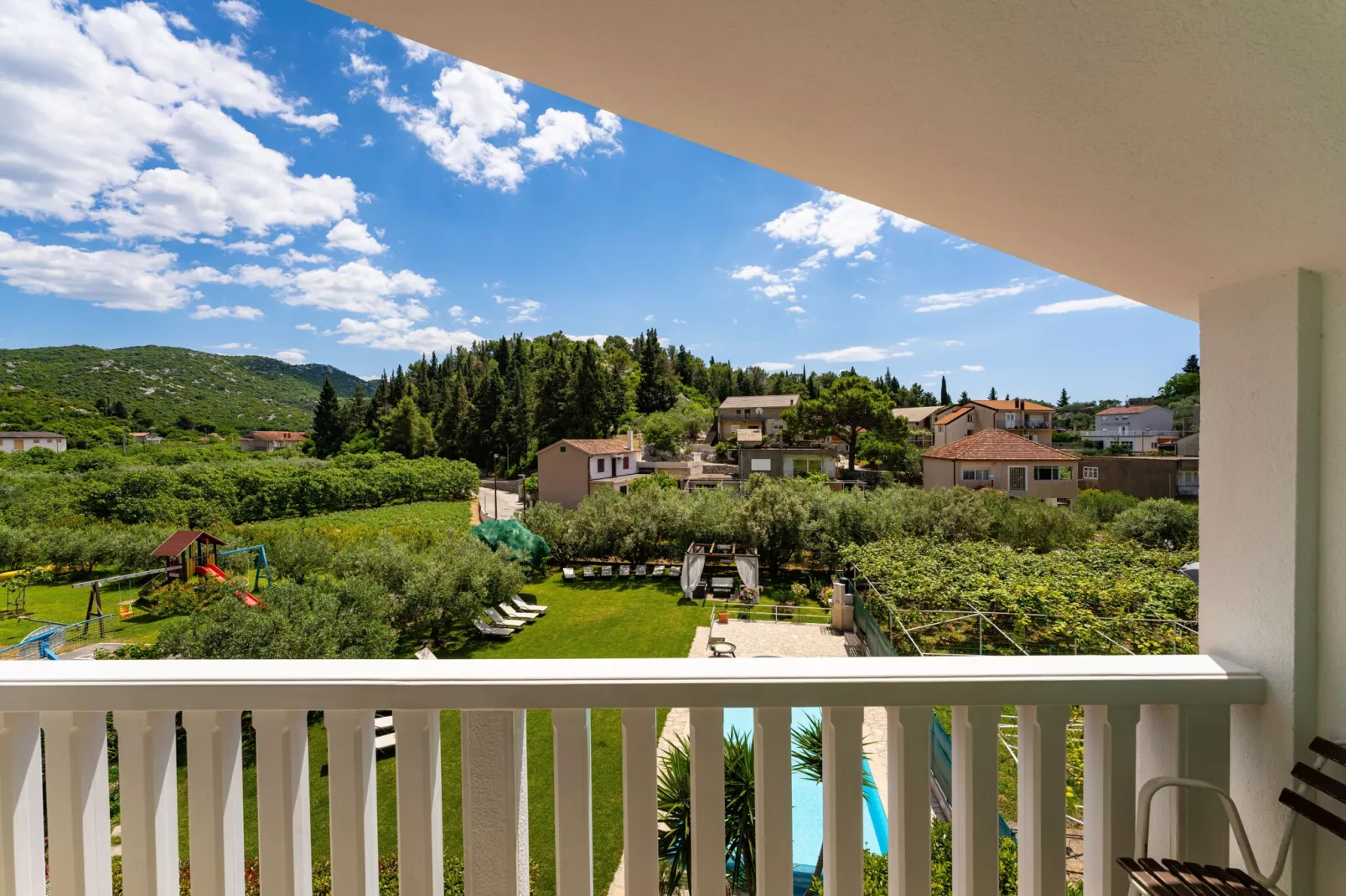 Villa Green Paradise-Uitzicht zomer