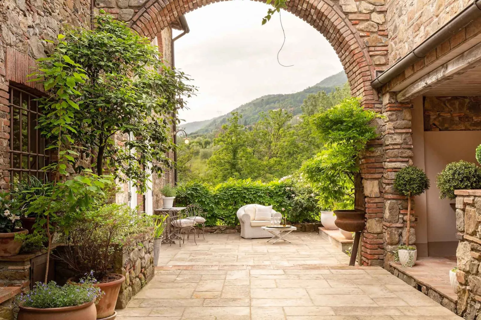 Villa Il Palagio-Terrasbalkon