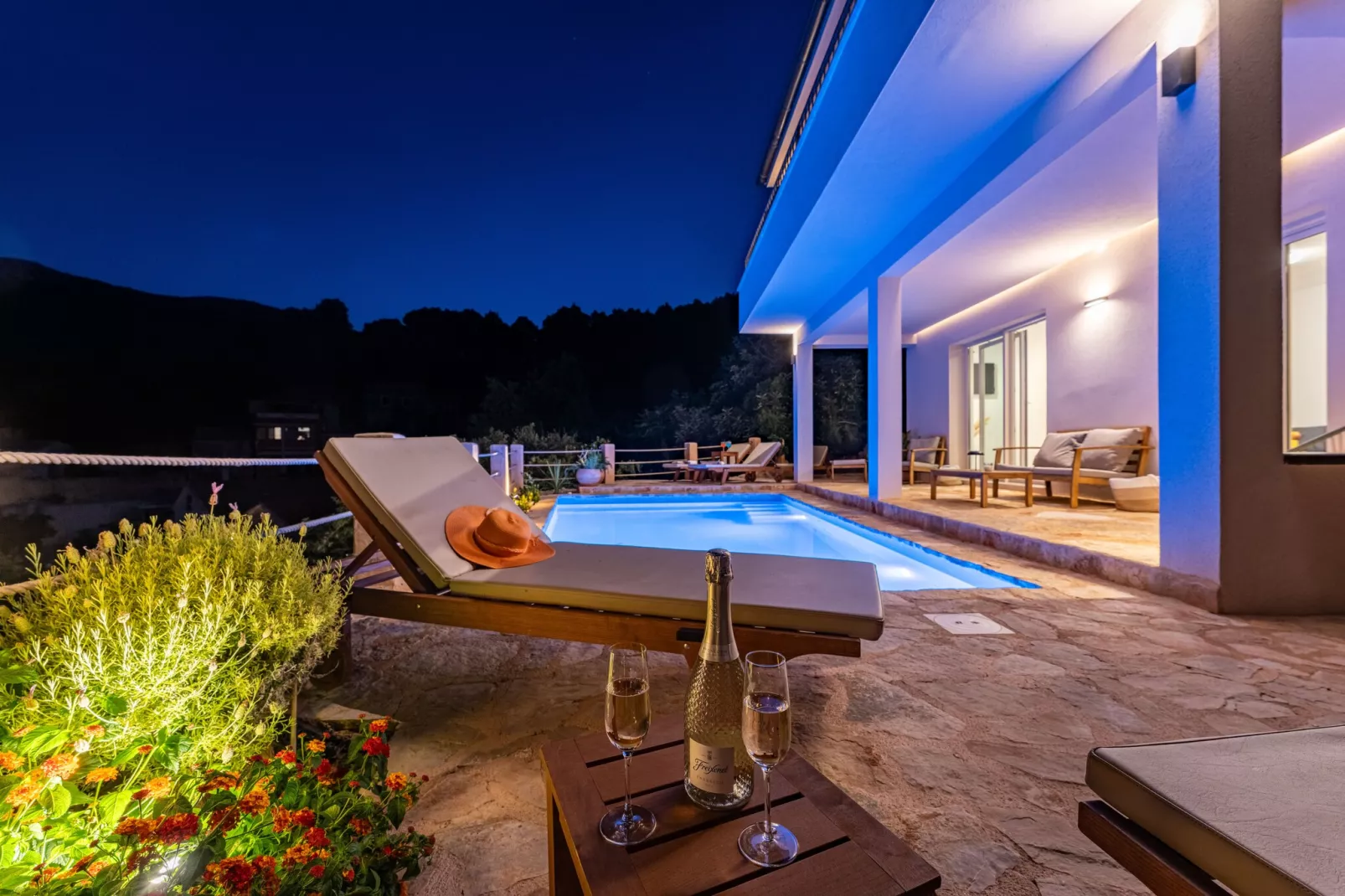 Sea view Villa Amaria-Terrasbalkon