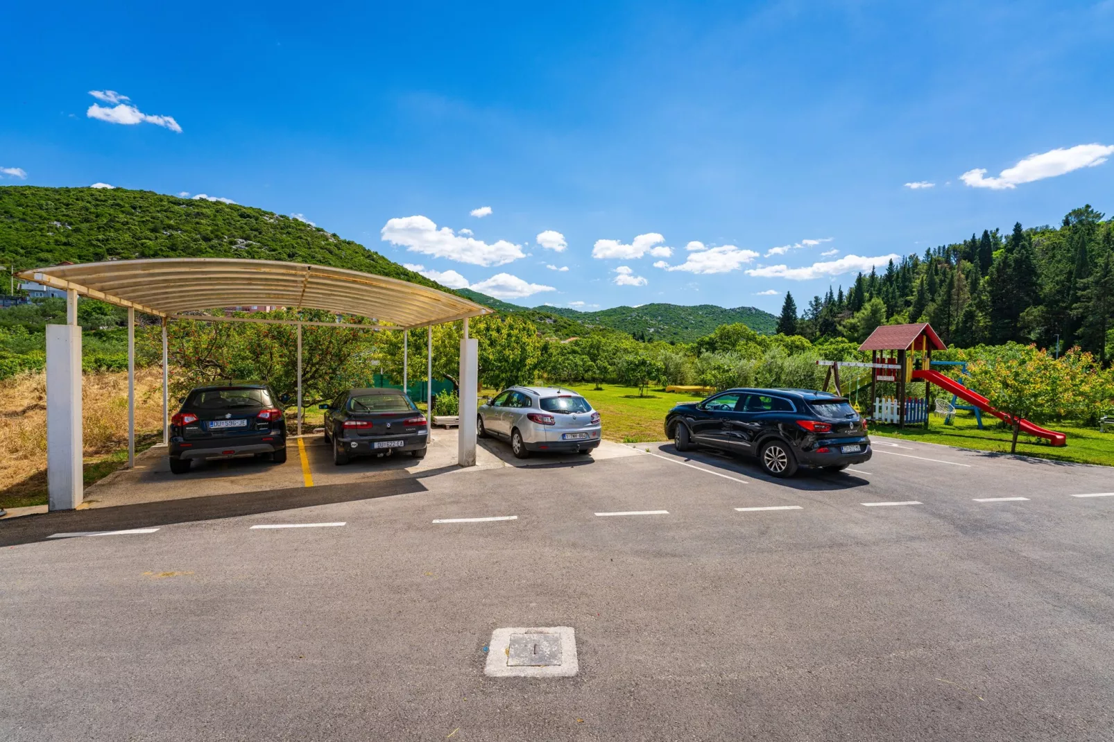 Villa Green Paradise-Gebieden zomer 1km