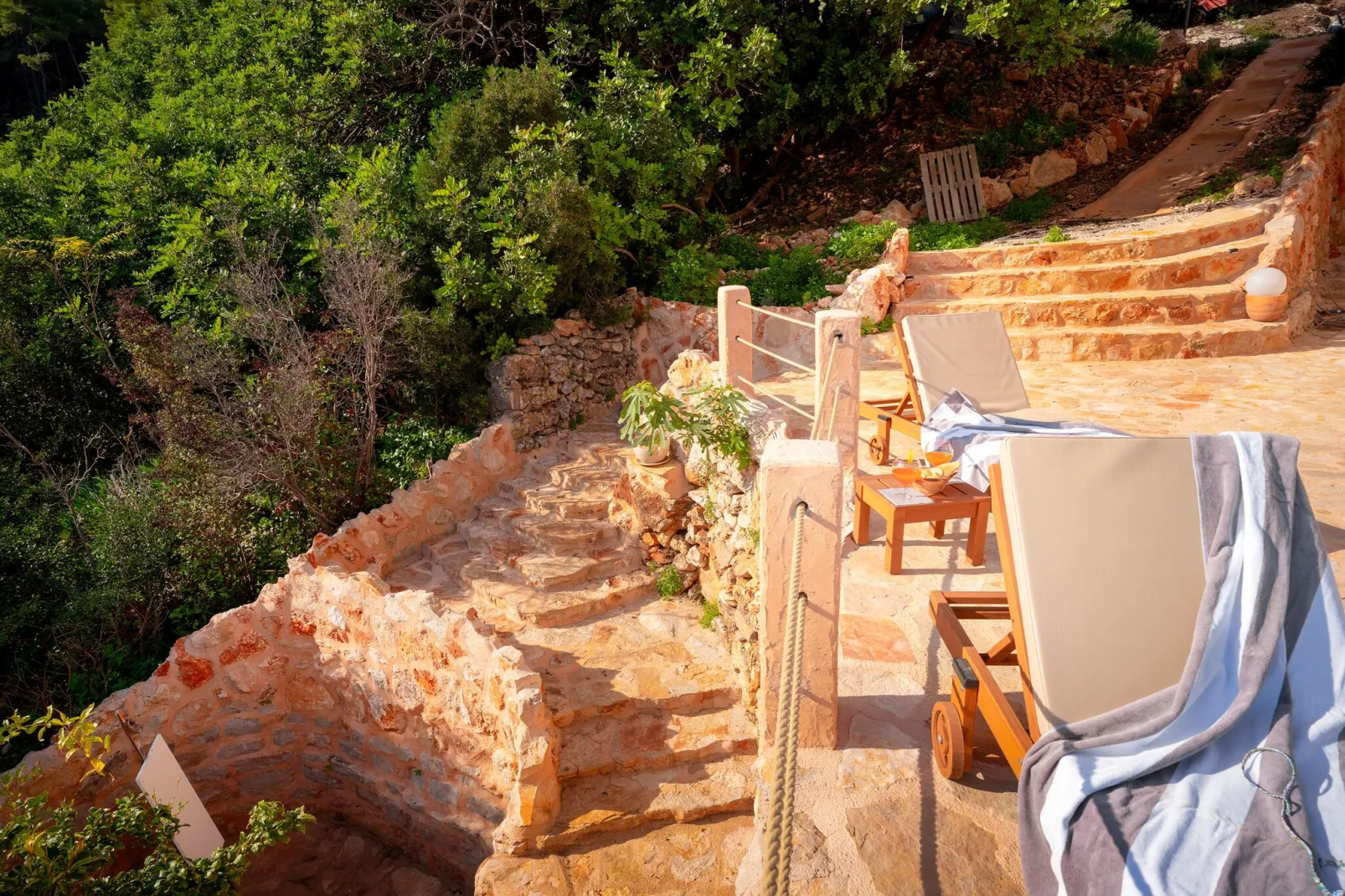 Sea view Villa Amaria-Terrasbalkon