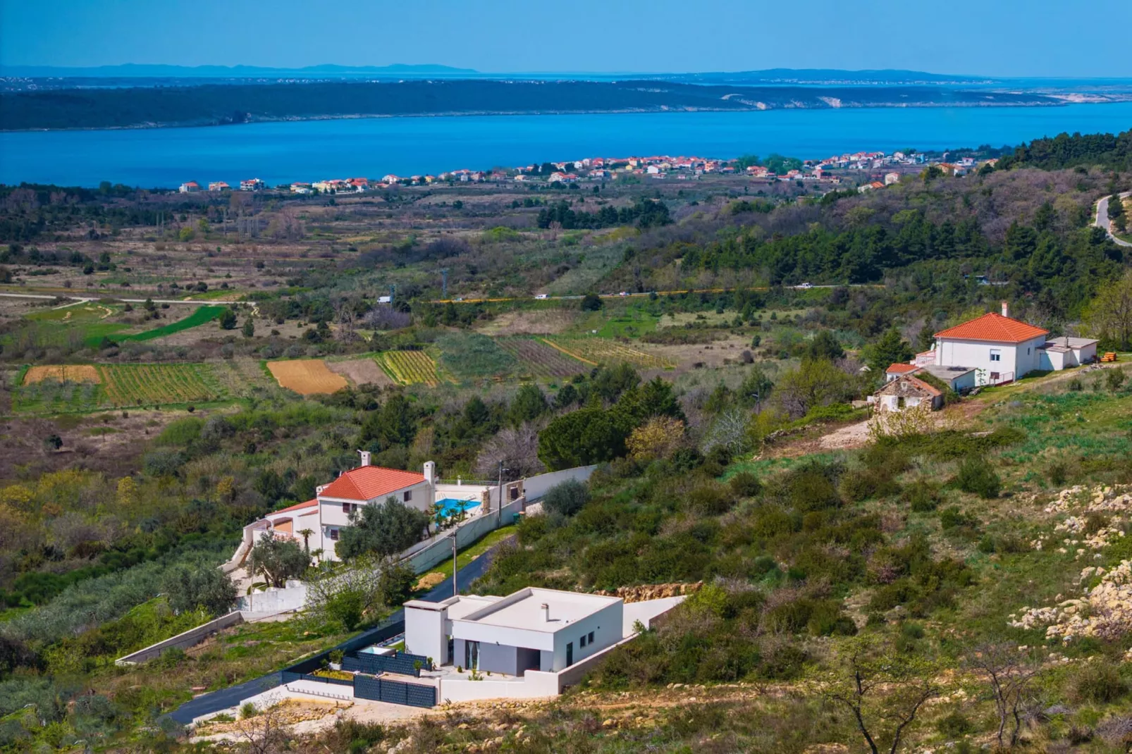 Sea view Villa Rica-Gebieden zomer 5km