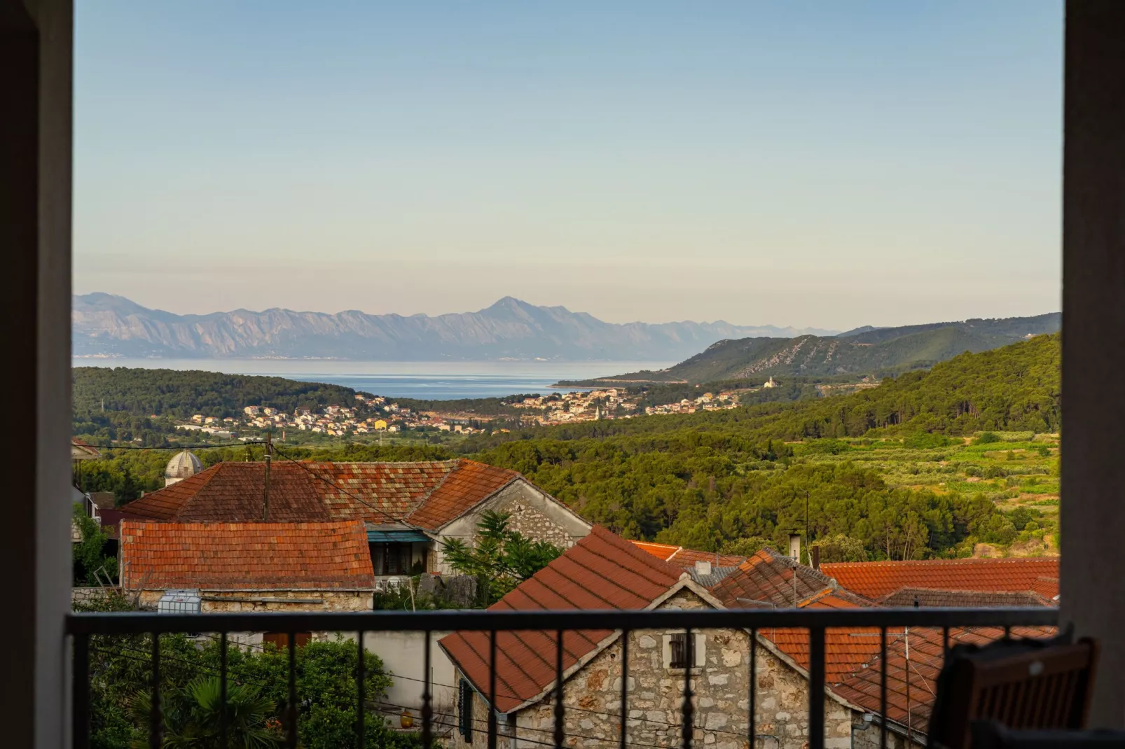Sea view Villa Amaria-Uitzicht zomer