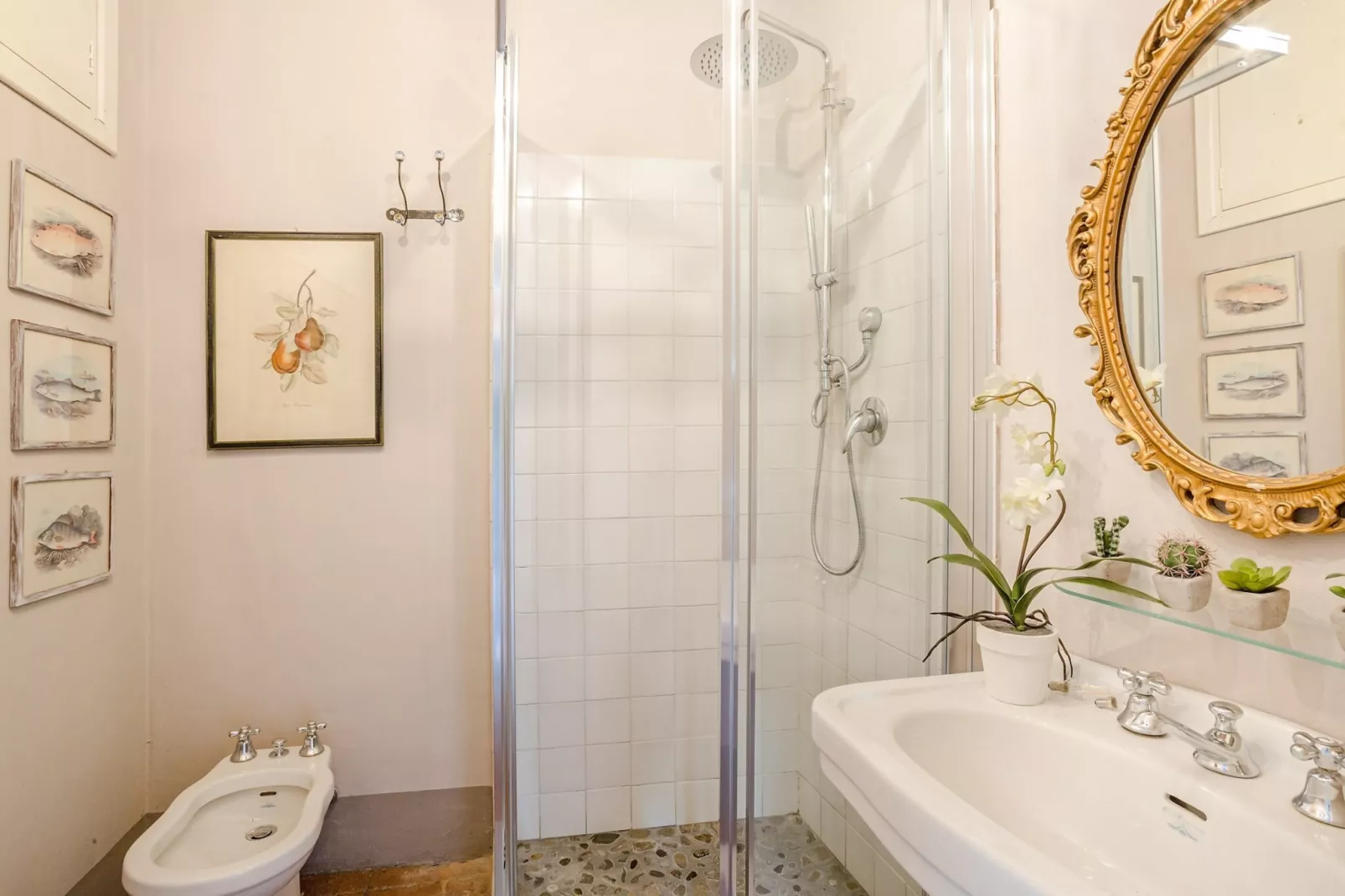 Villa Il Palagio-Badkamer