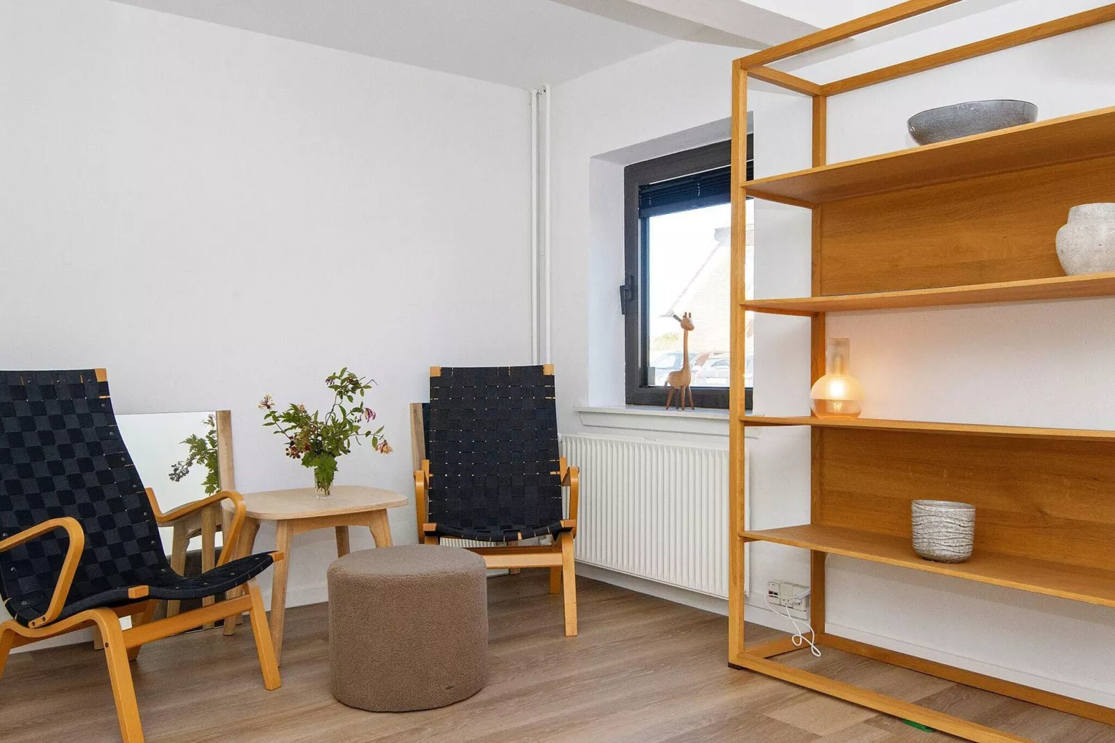 1 vær,Standard, stue/1.sal-Binnen