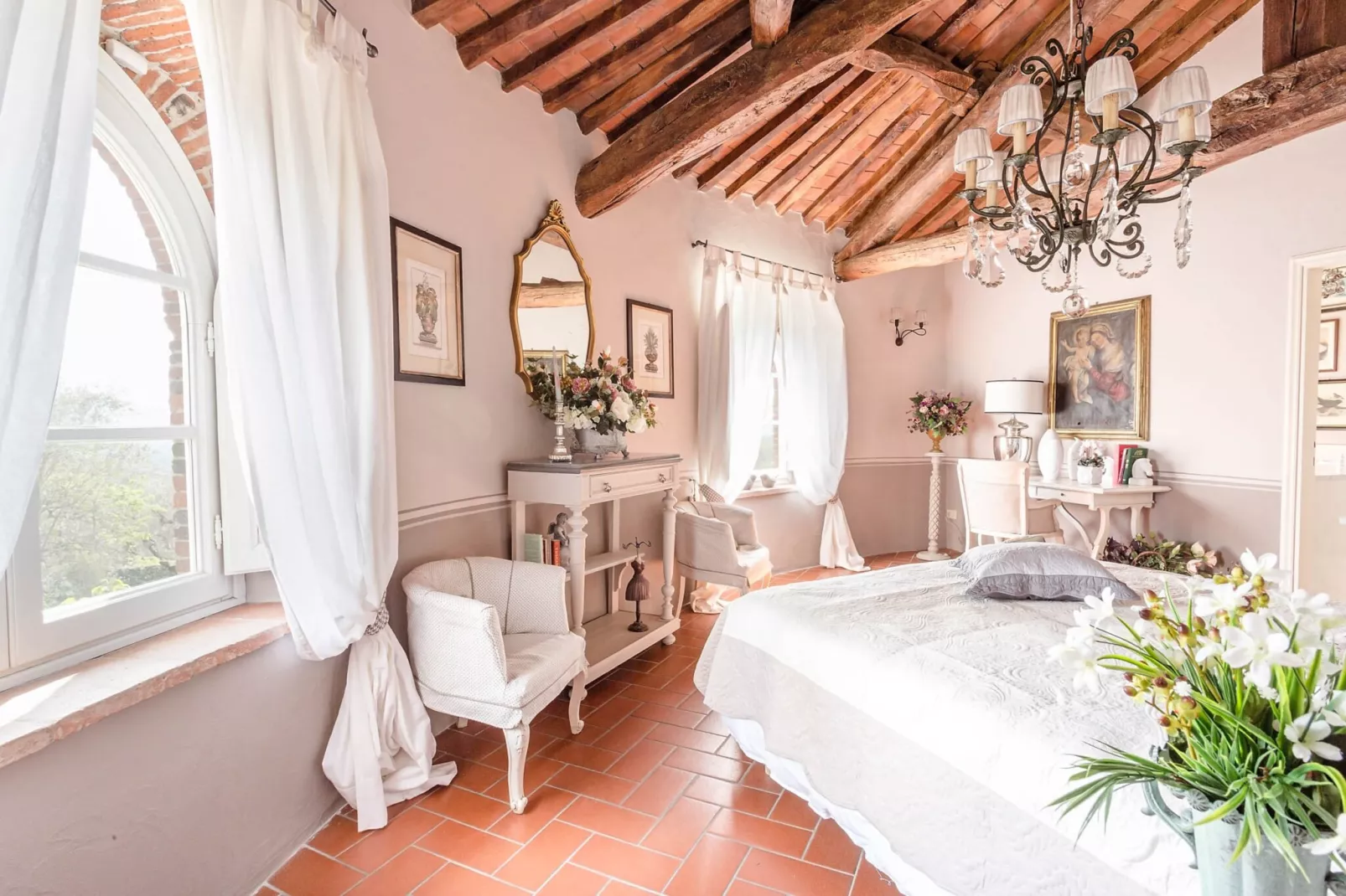 Villa Il Palagio-Slaapkamer