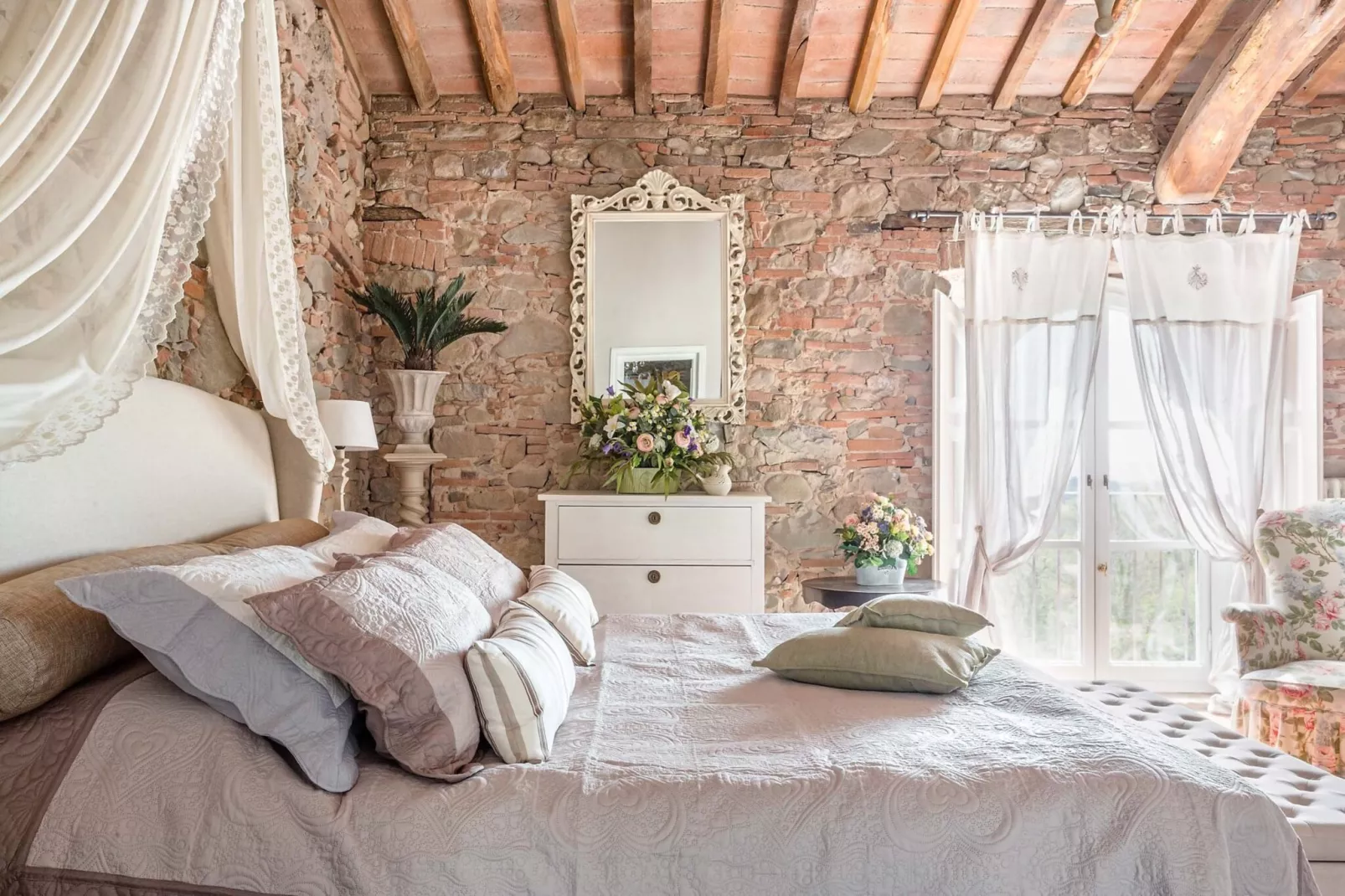 Villa Il Palagio-Slaapkamer