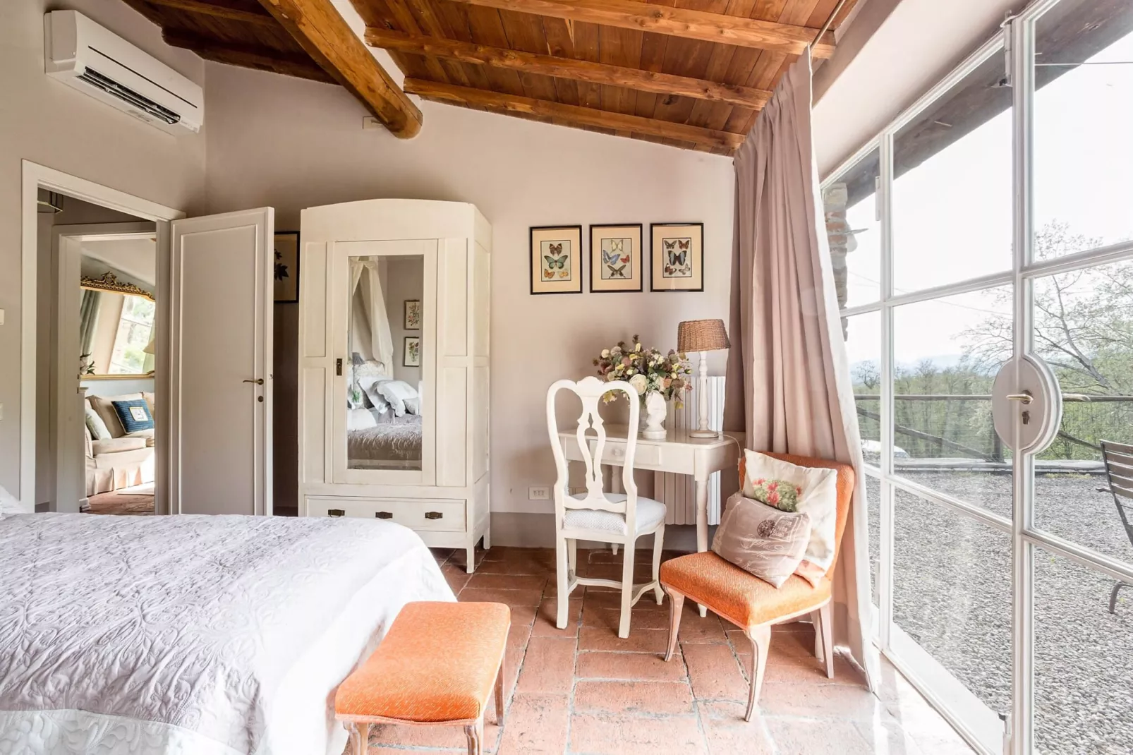 Villa Il Palagio-Slaapkamer