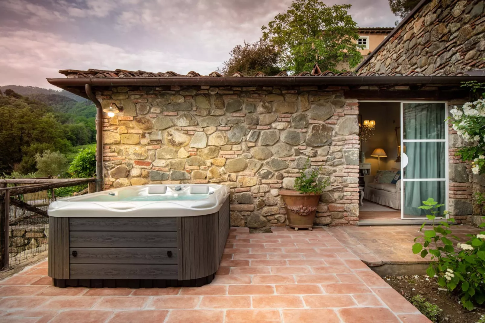 Villa Il Palagio-Terrasbalkon