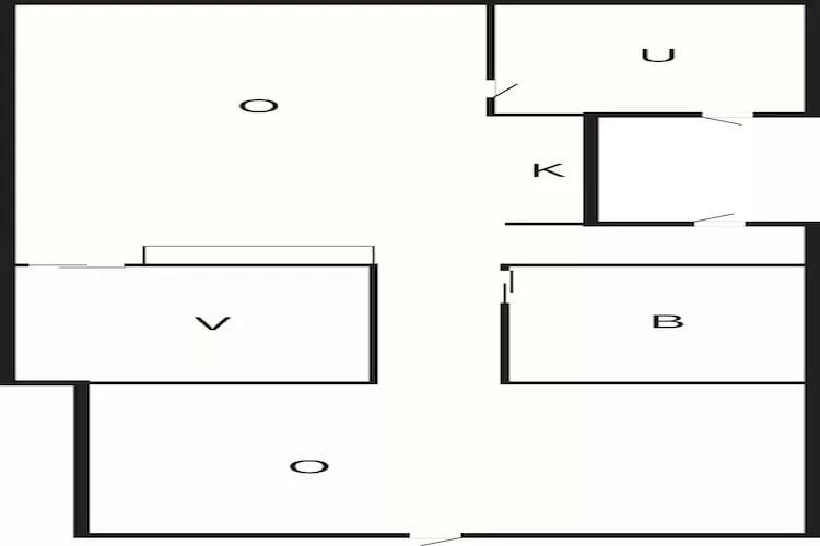 4 Personen vakantie huis in Karrebæksminde-Plattegrond