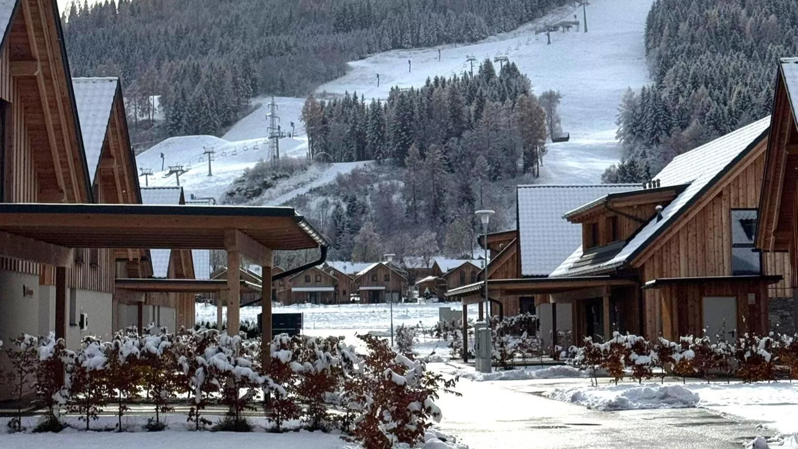 Mountain Chalet Luxx-Uitzicht winter