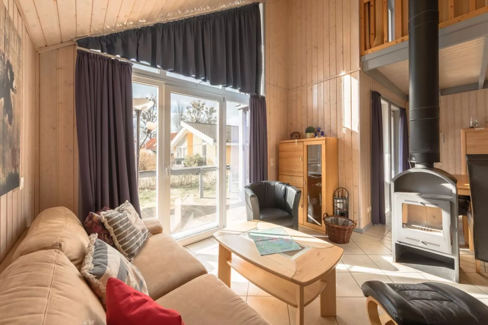 Ferienhaus Seeschwalbe-Classic 90 qm 73a-Woonkamer